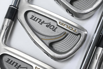 Top Flight Tour Irons / 2-PW+GW+SW+LW / Regular Flex N.S.Pro 960GH Shafts