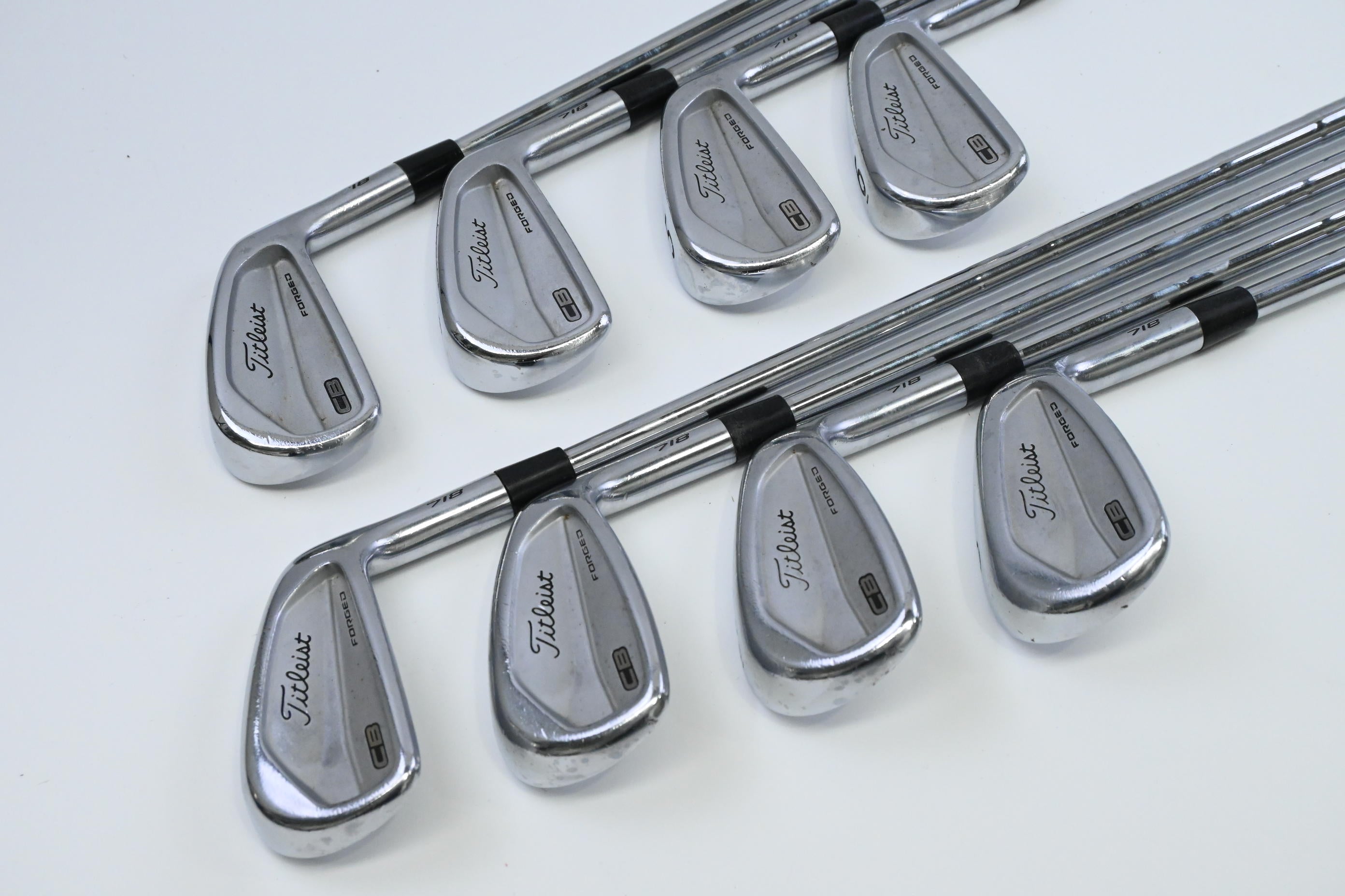 Titleist 718 CB Irons / 3-PW / Regular Flex KBS Tour Shafts
