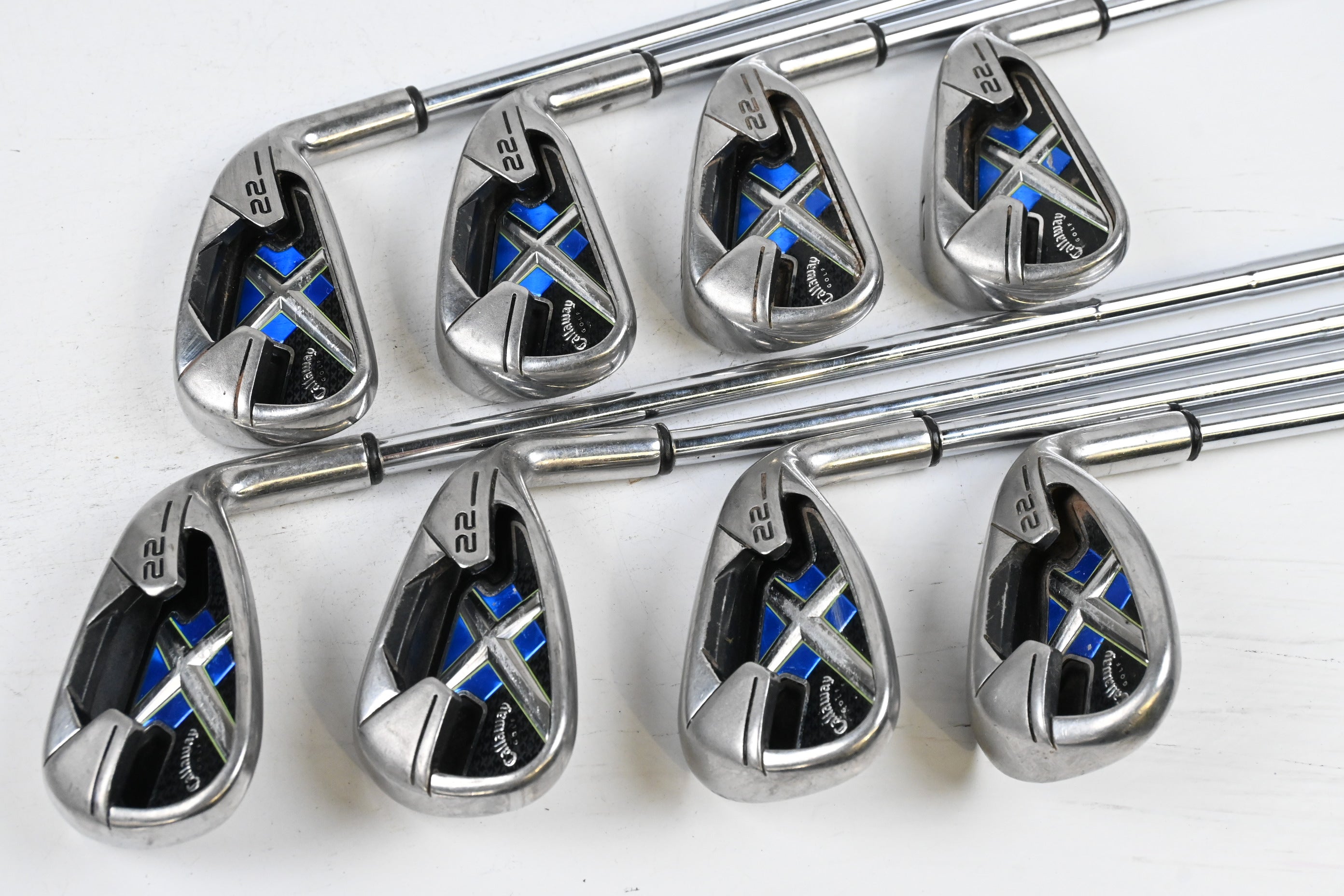 Callaway X-22 Irons / 4-PW+SW / Uniflex Callaway X Shafts