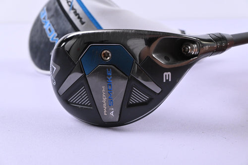 Callaway Paradym Ai Smoke #3 Hybrid / 18 Degree / Regular Flex Cypher 2.0 60