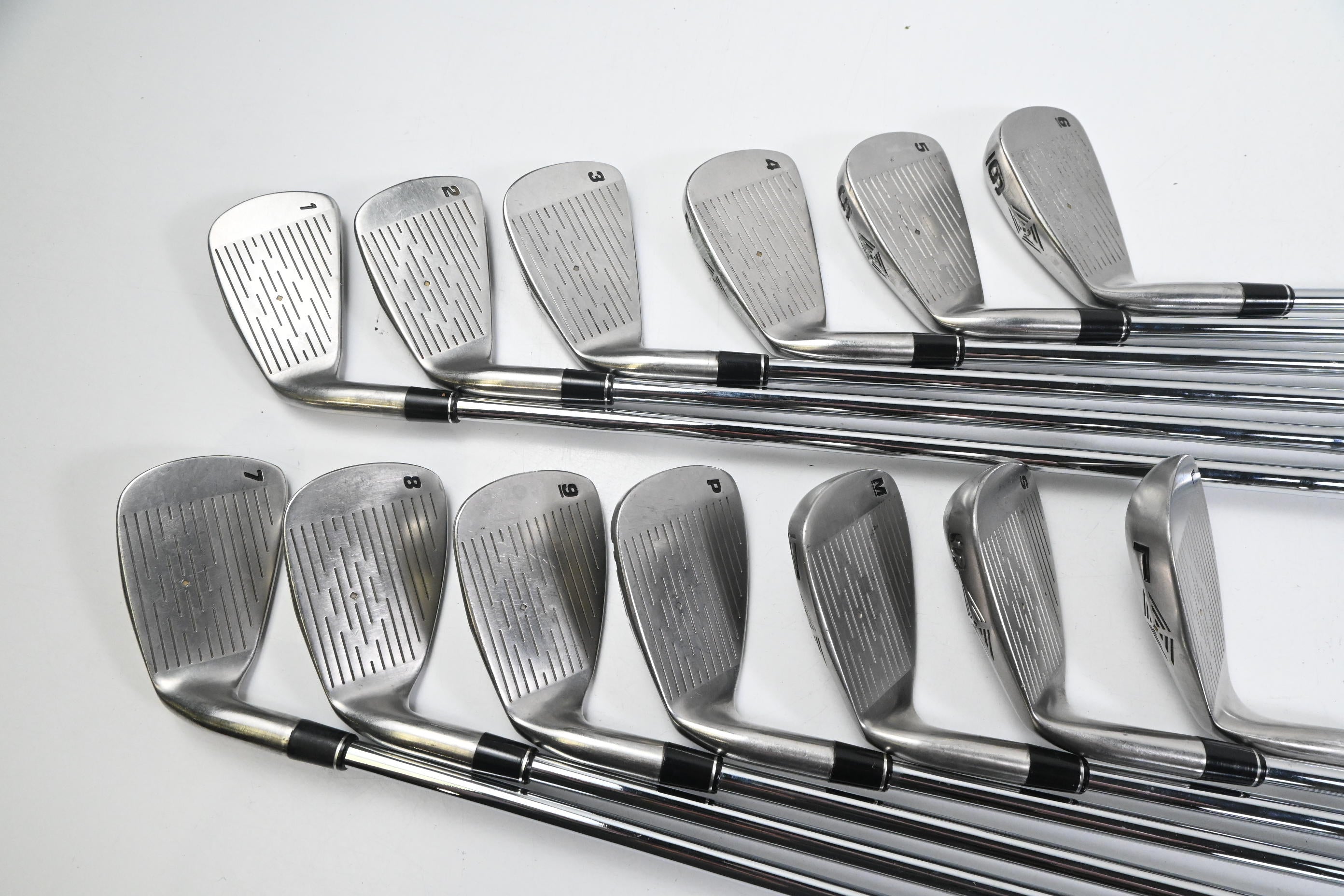 Top Flight Tour Irons / 2-PW+GW+SW+LW / Regular Flex N.S.Pro 960GH Shafts
