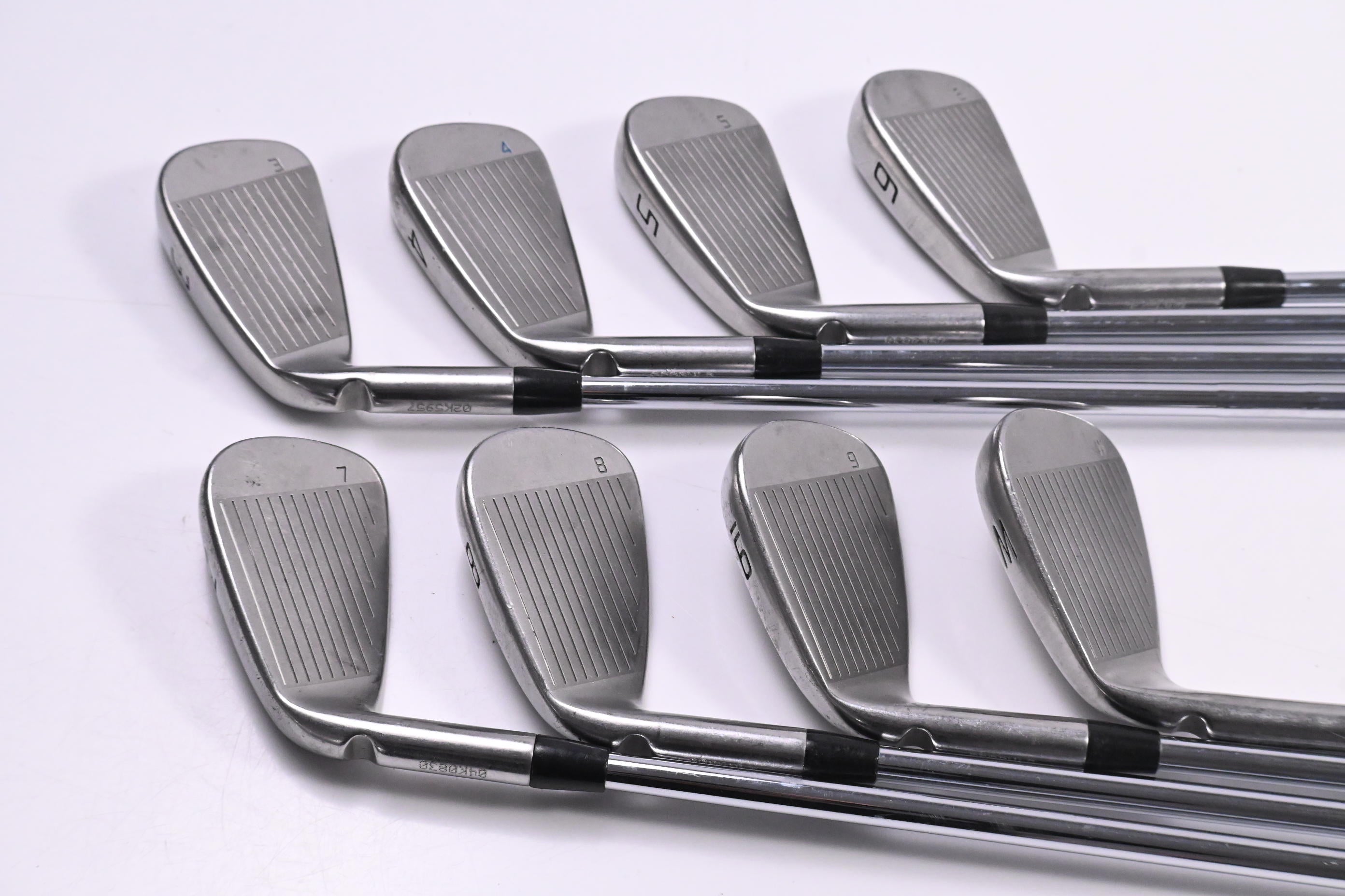 Ping i-Series E1 Irons / 3-PW / Red Dot / Stiff Flex Ping AWT 2.0 Shafts