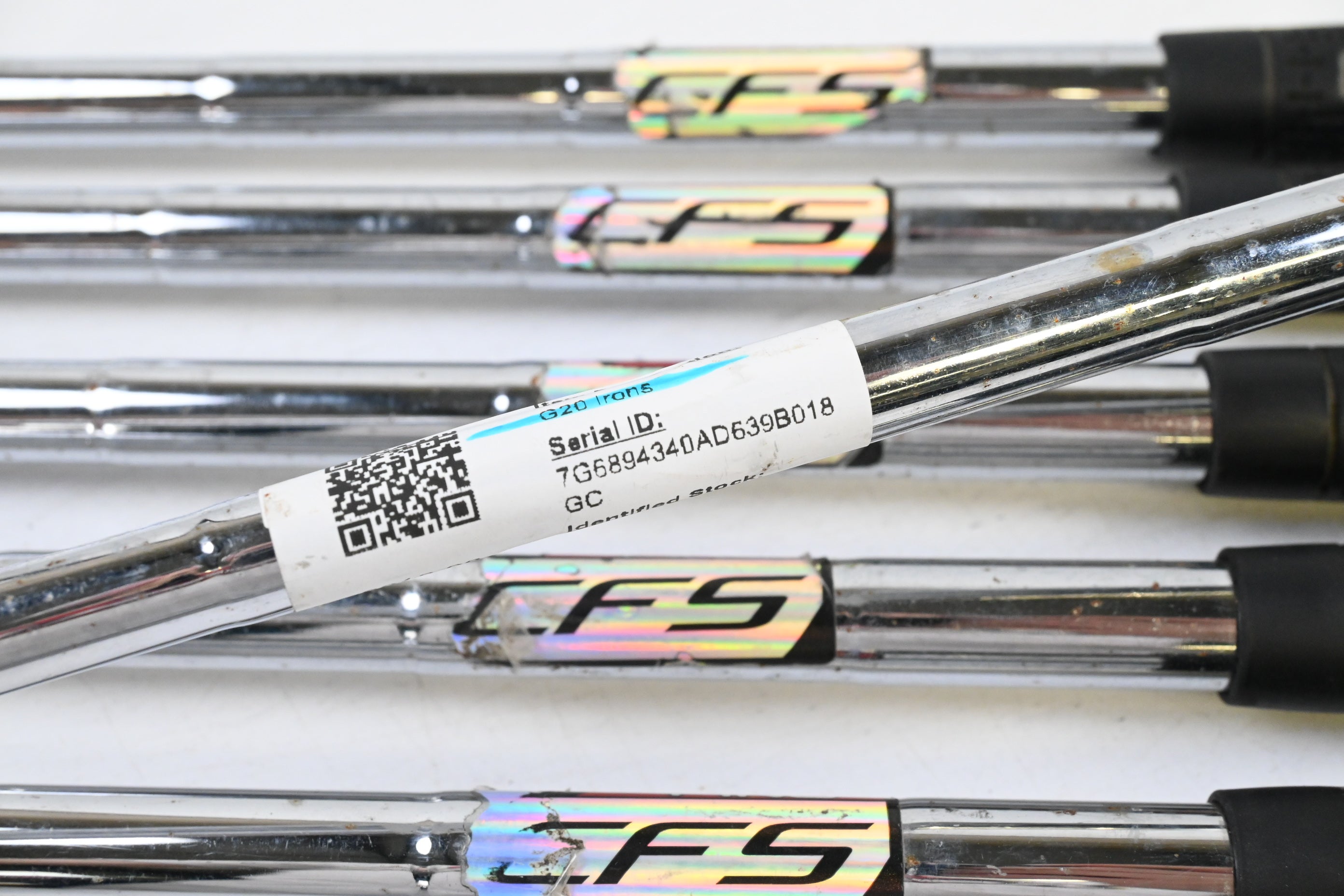 Ping G20 Irons / 6-PW+SW / Green Dot / Regular Flex Ping CFS Steel Shaft