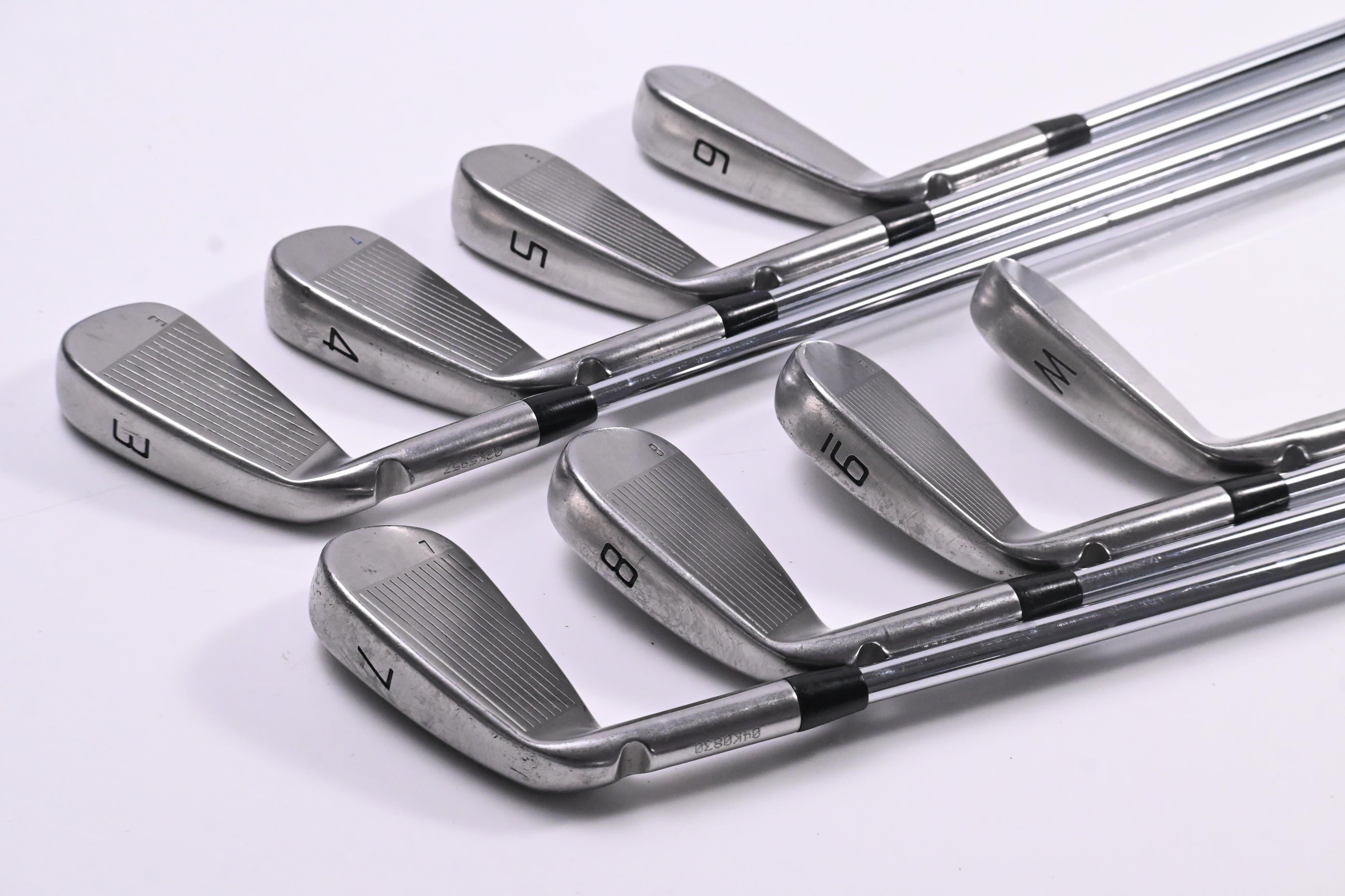 Ping i-Series E1 Irons / 3-PW / Red Dot / Stiff Flex Ping AWT 2.0 Shafts