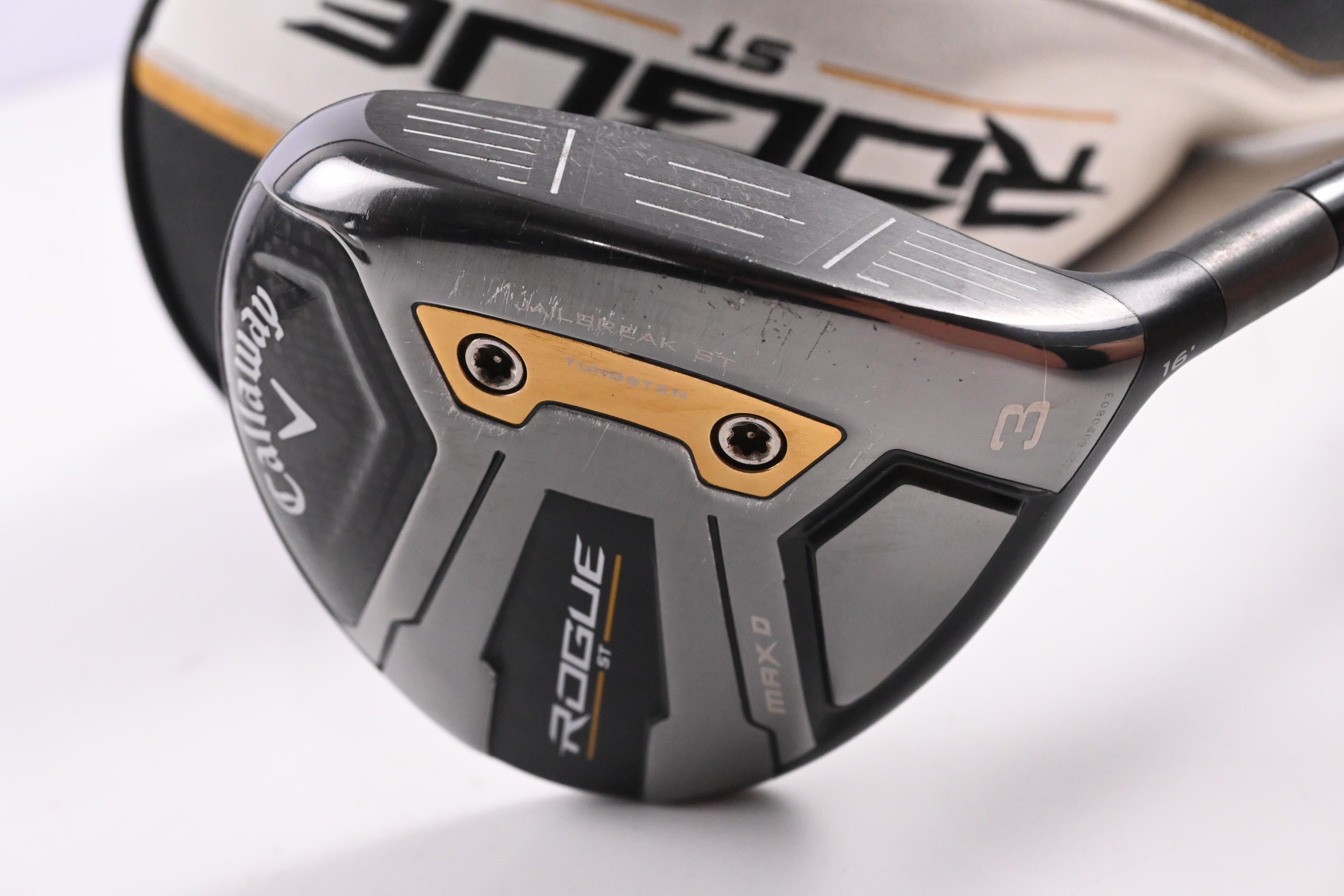 Callaway Rogue ST Max D #3 Wood / 16 Degree / Stiff Flex Tensei AV Blue 75 Shaft