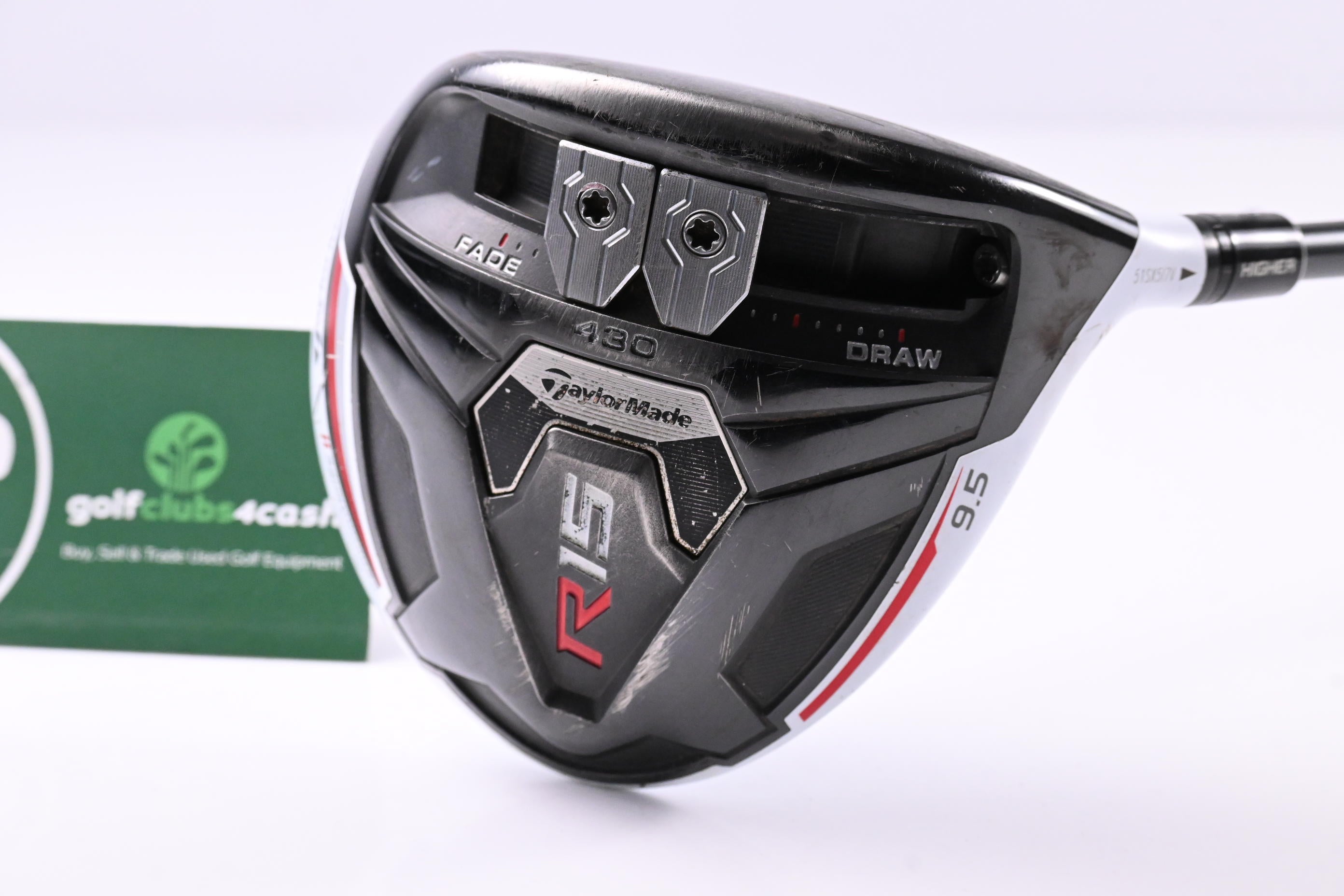 Taylormade R15 430 Driver / 9.5 Degree / X-Flex Fujikura Speeder 67 Shaft