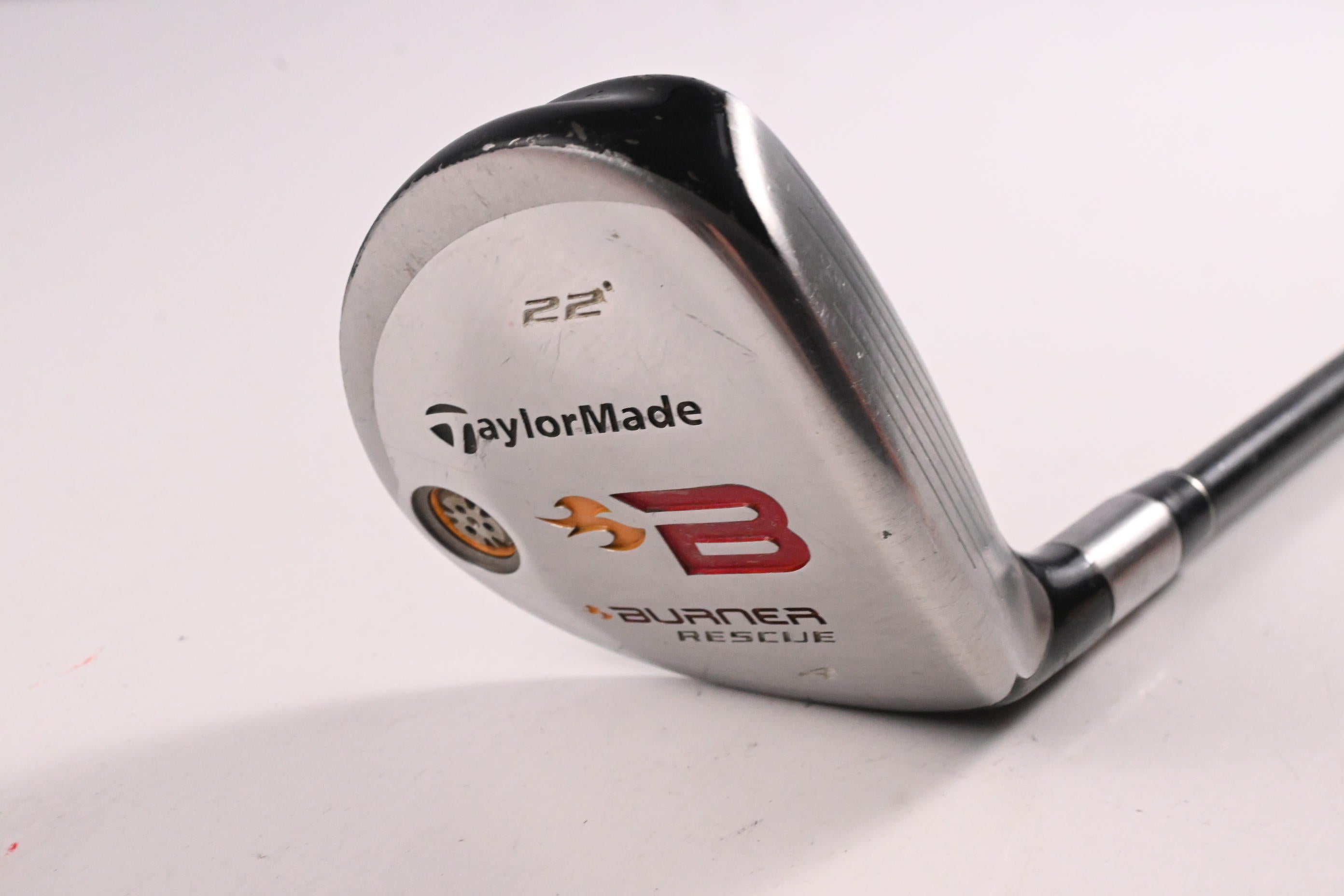 Taylormade Burner 2008 #4 Hybrid / 22 Degree / Regular Flex REAX 60 Shaft