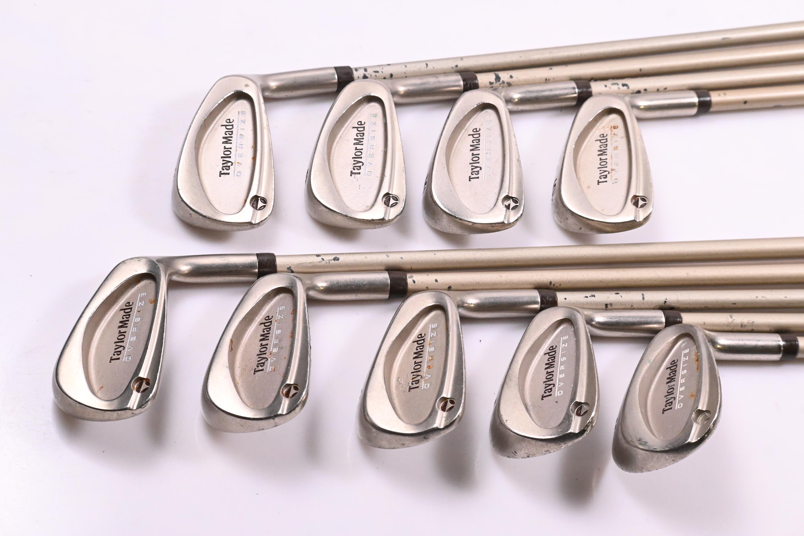 Ladies Taylormade Burner Oversize Irons / 3-PW+SW / Ladies Flex Bubble Shaft 60