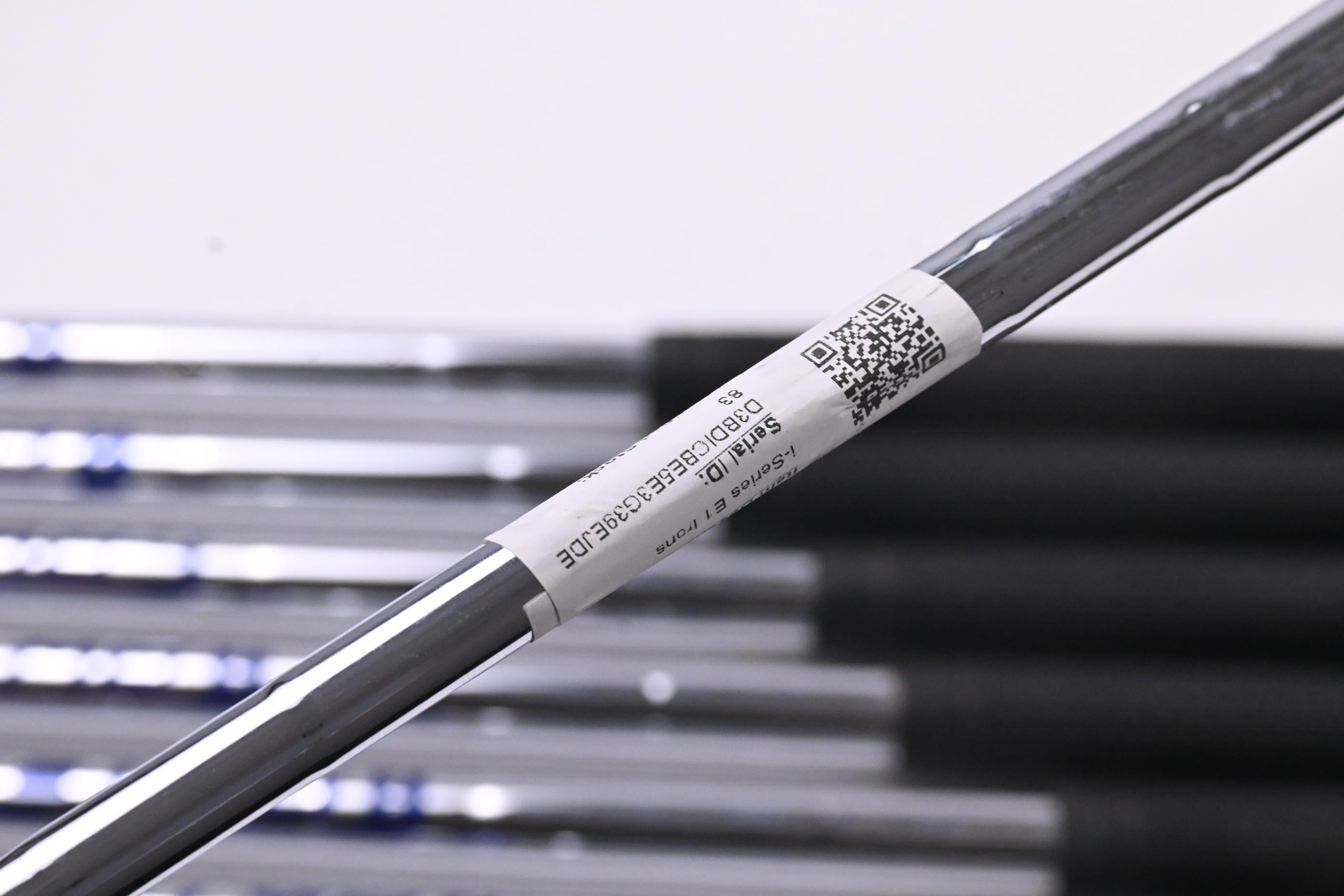 Ping i-Series E1 Irons / 3-PW / Red Dot / Stiff Flex Ping AWT 2.0 Shafts
