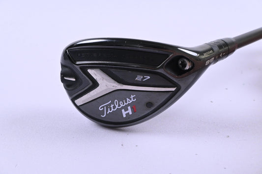 Titleist 818 H1 #6 Hybrid / 27 Degree / Stiff Flex KBS TGH Prototype 95 Shaft