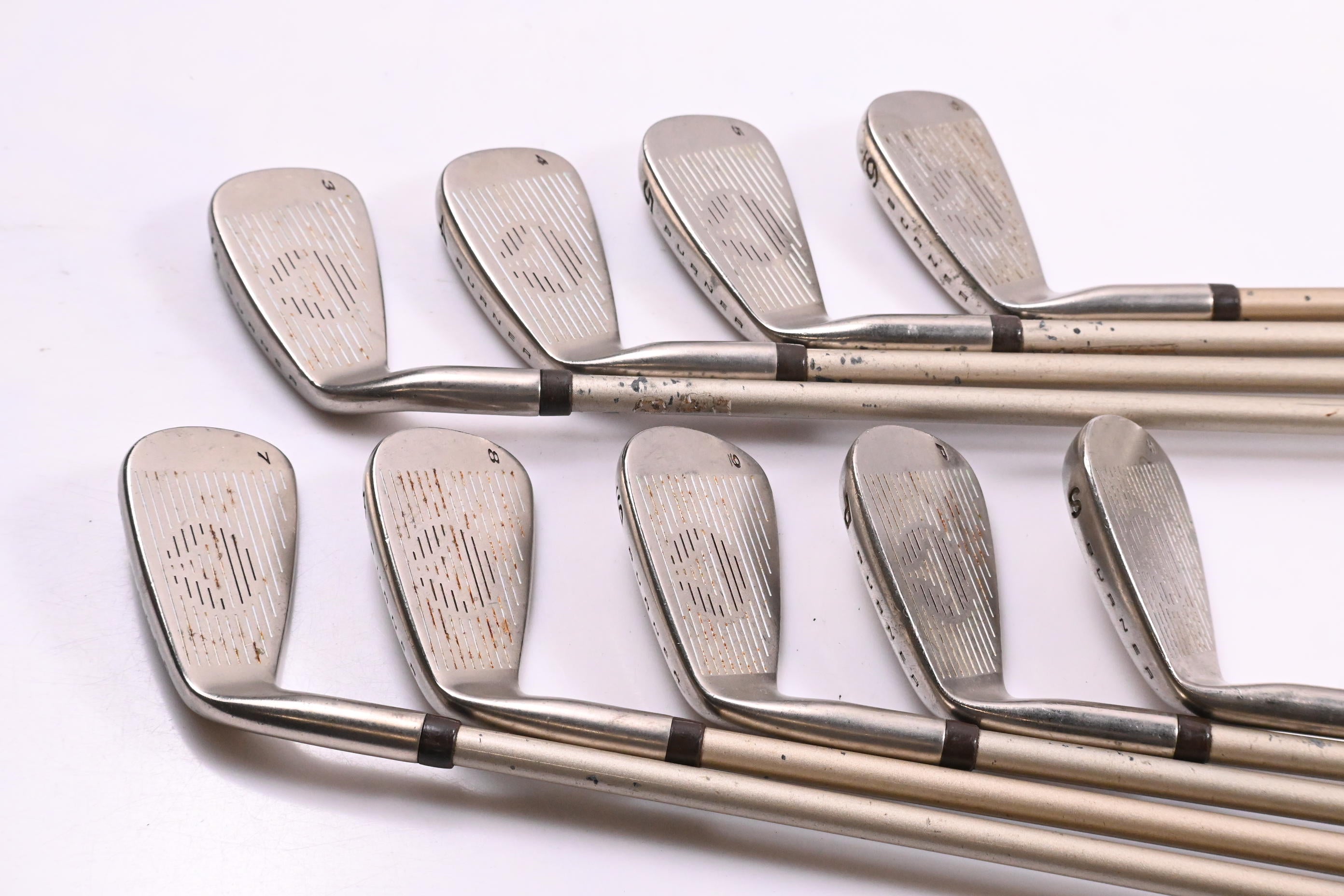 Ladies Taylormade Burner Oversize Irons / 3-PW+SW / Ladies Flex Bubble Shaft 60