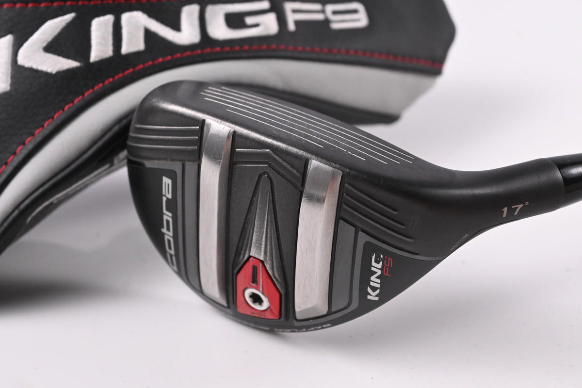 Cobra King F9 #2 Hybrid / 17 Degree / Stiff Flex Fujikura Atmos Black 7 Shaft