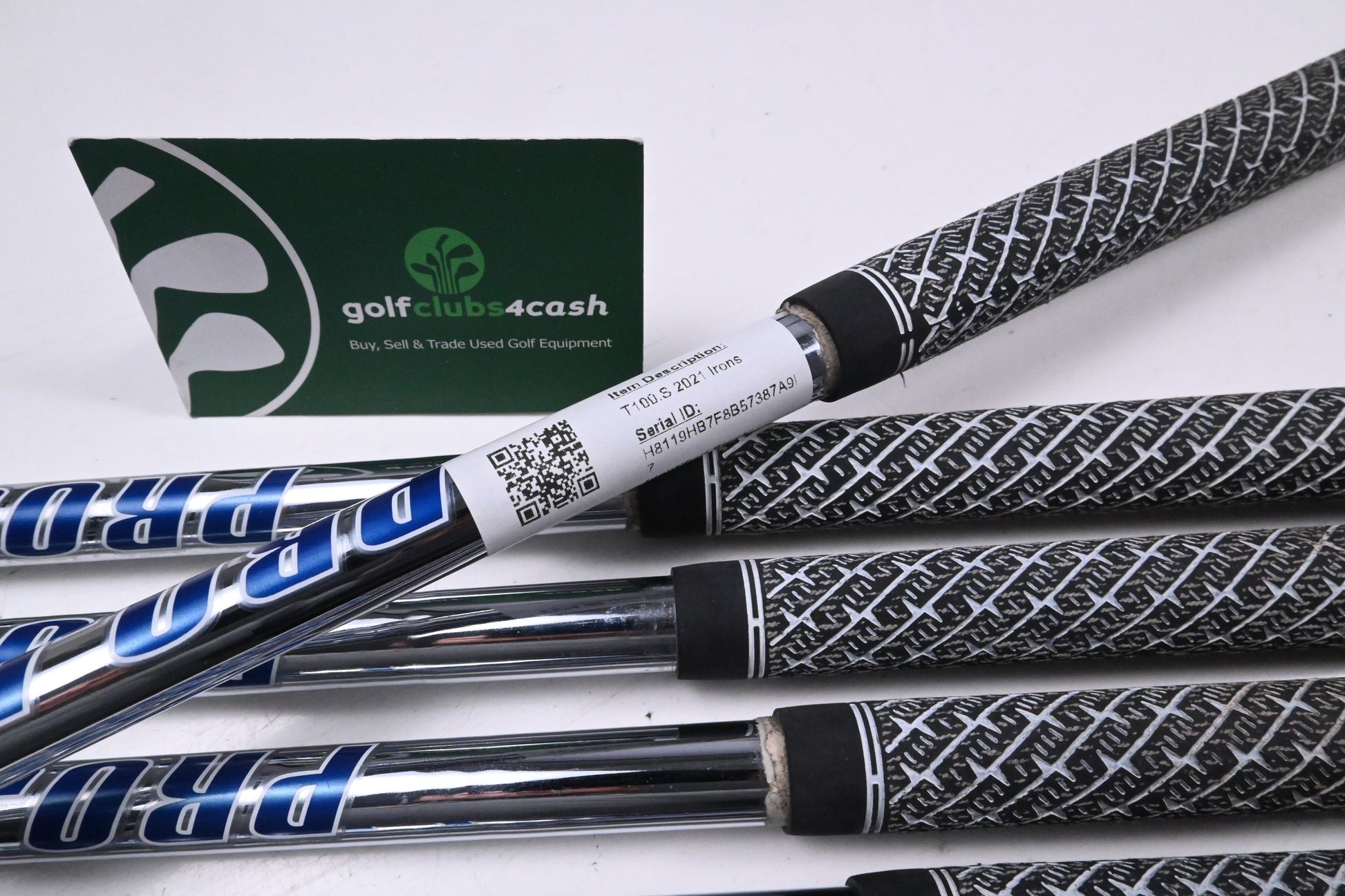 Titleist T100.S 2021 Irons / 4-PW / Regular Flex Project X LZ 115 Shafts