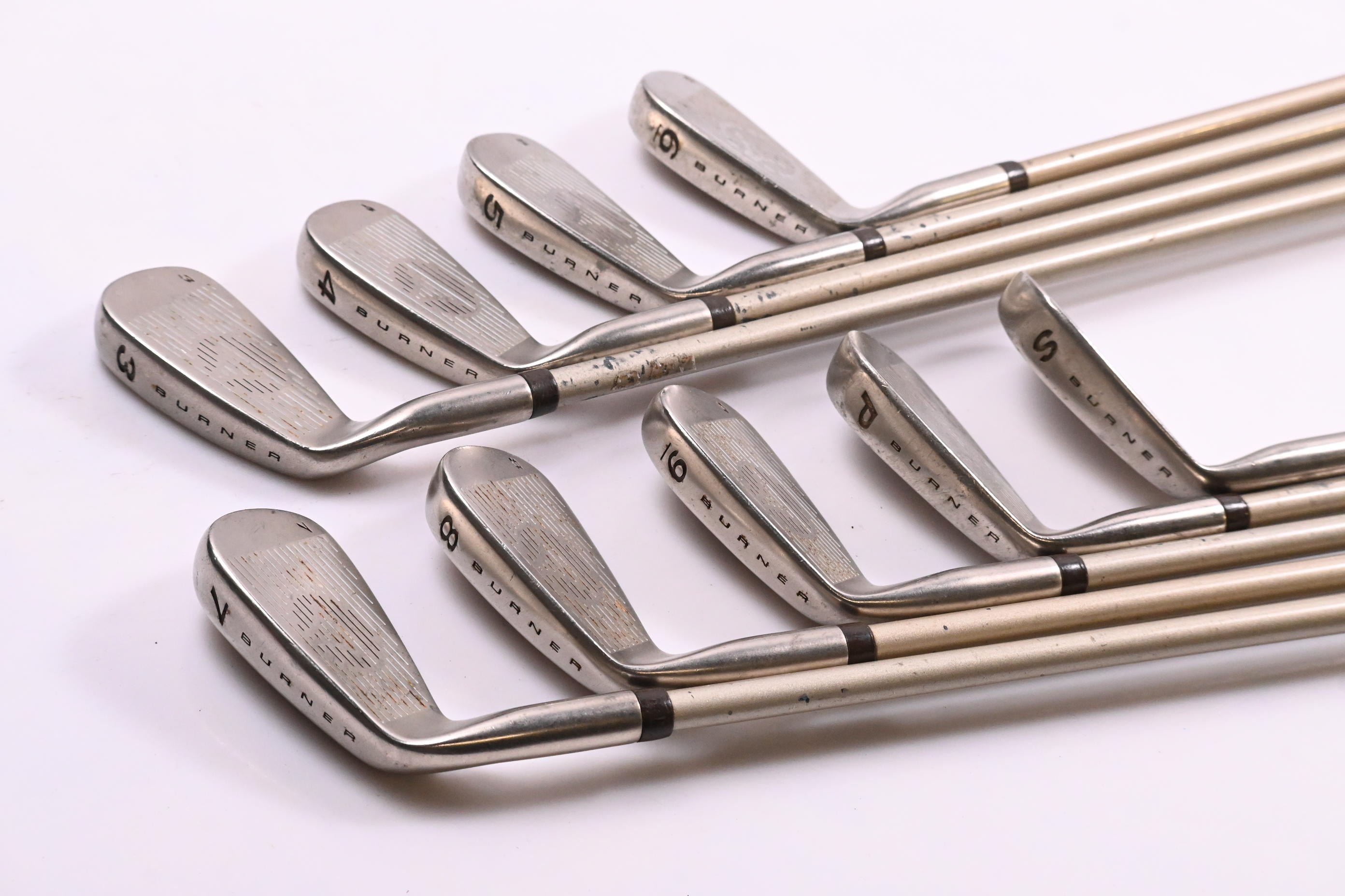 Ladies Taylormade Burner Oversize Irons / 3-PW+SW / Ladies Flex Bubble Shaft 60