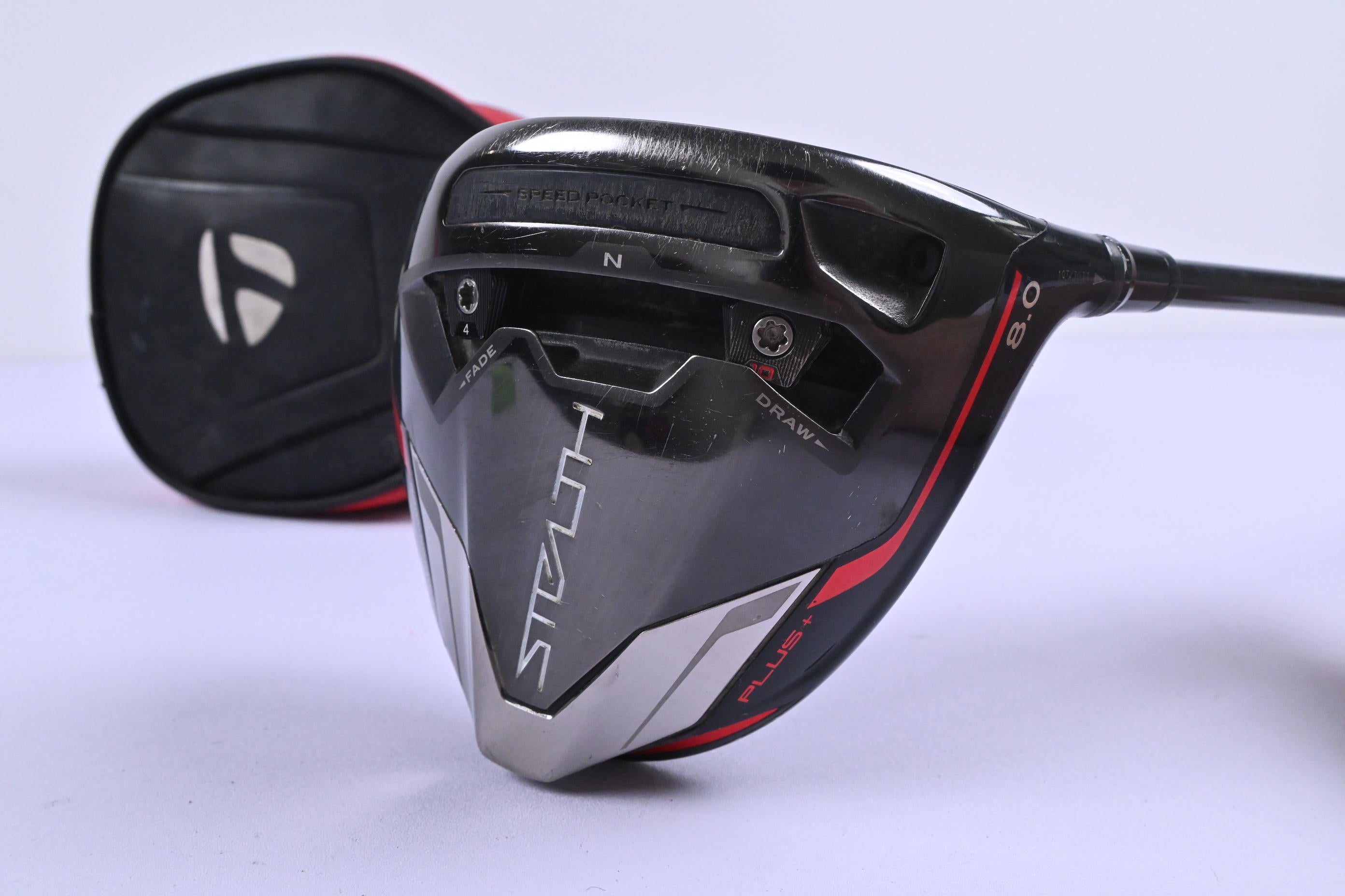 Taylormade Stealth Plus Driver / 8 Degree / Stiff Flex Ventus TR Red 5 Shaft