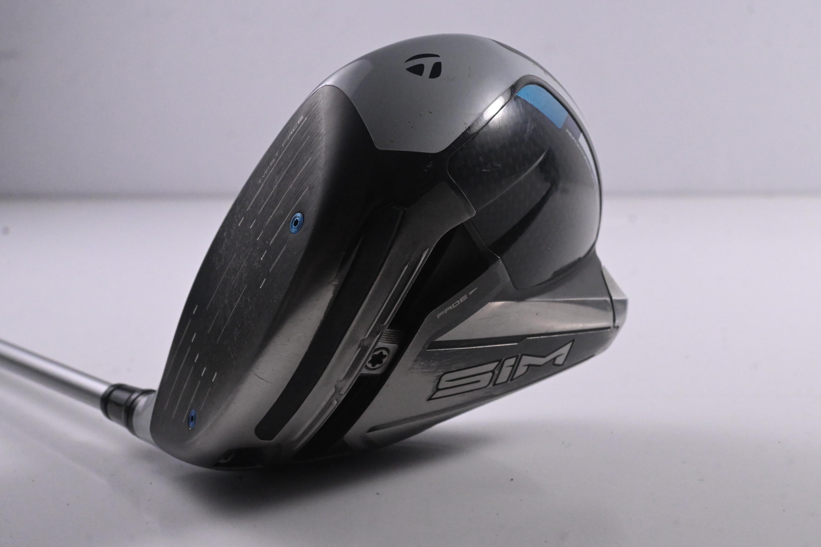 Left Hand Taylormade SIM Driver / 10.5 Degree / Stiff Flex Tensei CK Blue 60