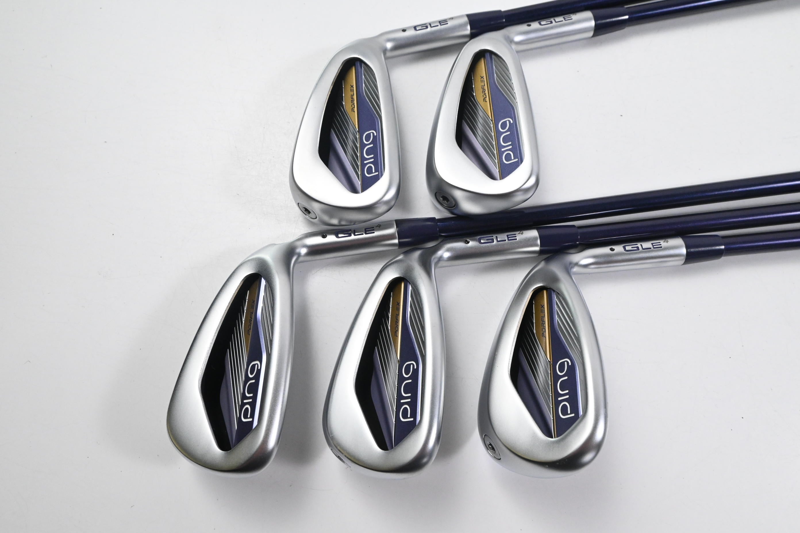 Ladies Ping G Le4 Irons / 7-PW+SW / Black Dot / Ladies Flex ALTA LE Shafts