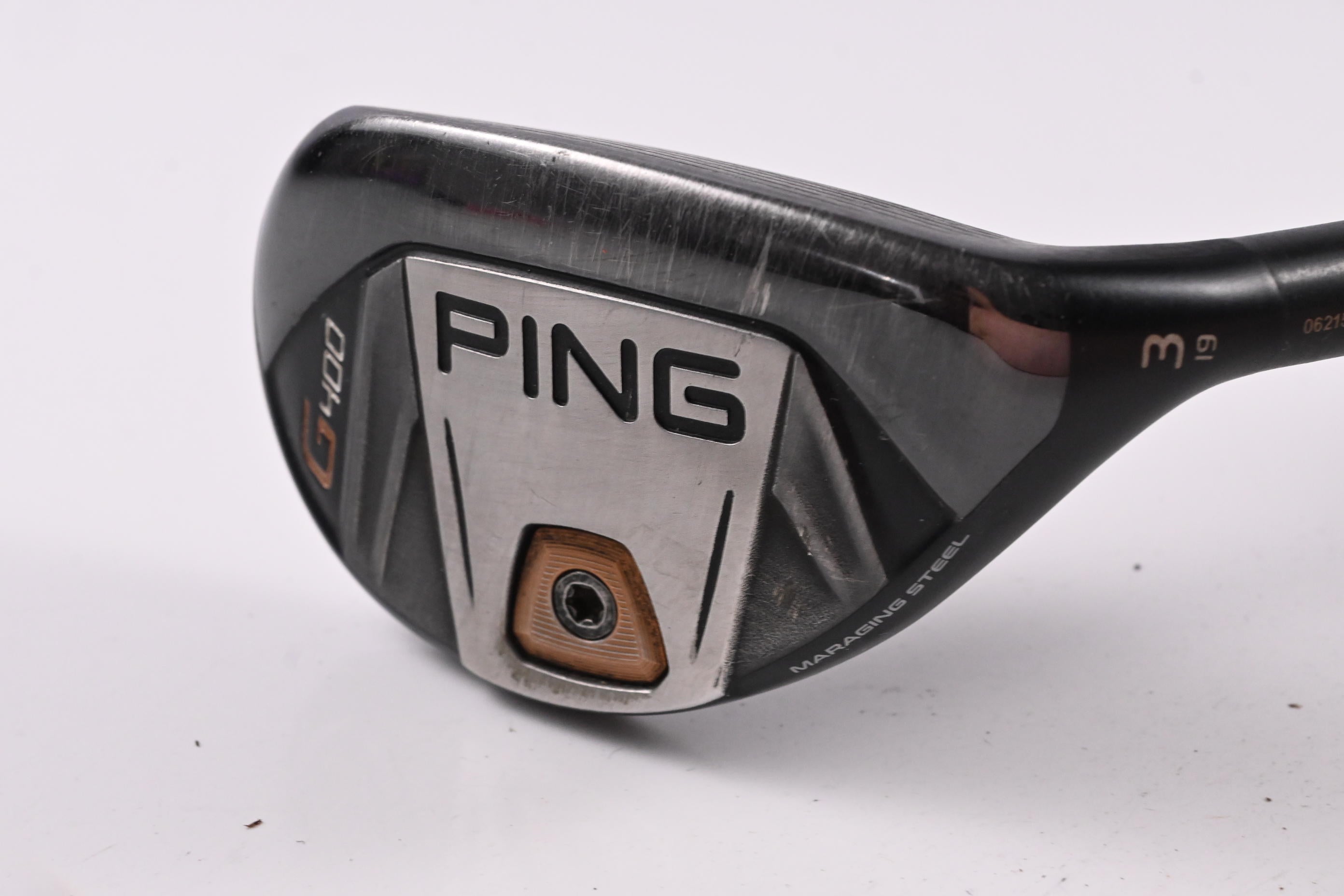 Ping G400 #3 Hybrid / 19 Degree / Stiff Flex Ping Alta CB 70 Shaft