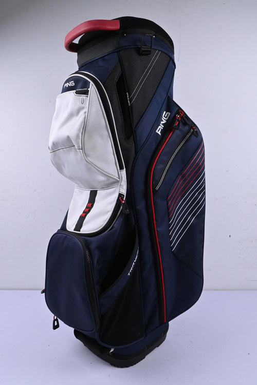 Ping Cart Bag / 14 Way-Divider / Blue & White