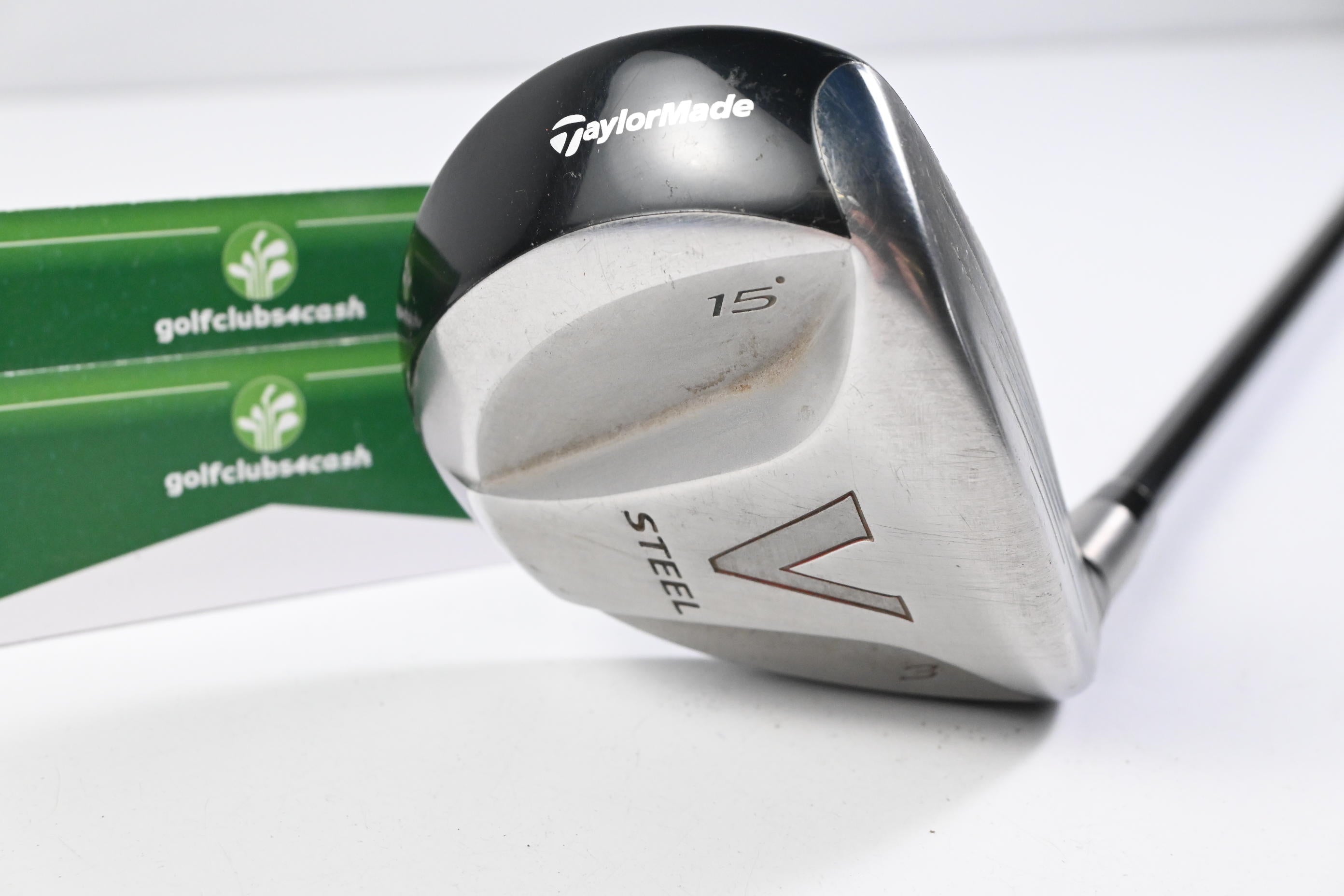 Taylormade V-Steel #3 Wood / 15 Degree / Stiff Flex Taylormade M.A.S.2 Shaft