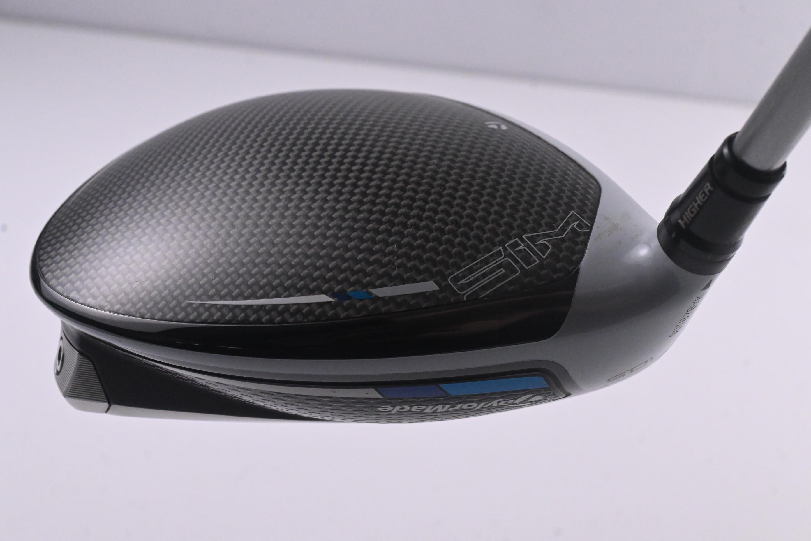 Left Hand Taylormade SIM Driver / 10.5 Degree / Stiff Flex Tensei CK Blue 60