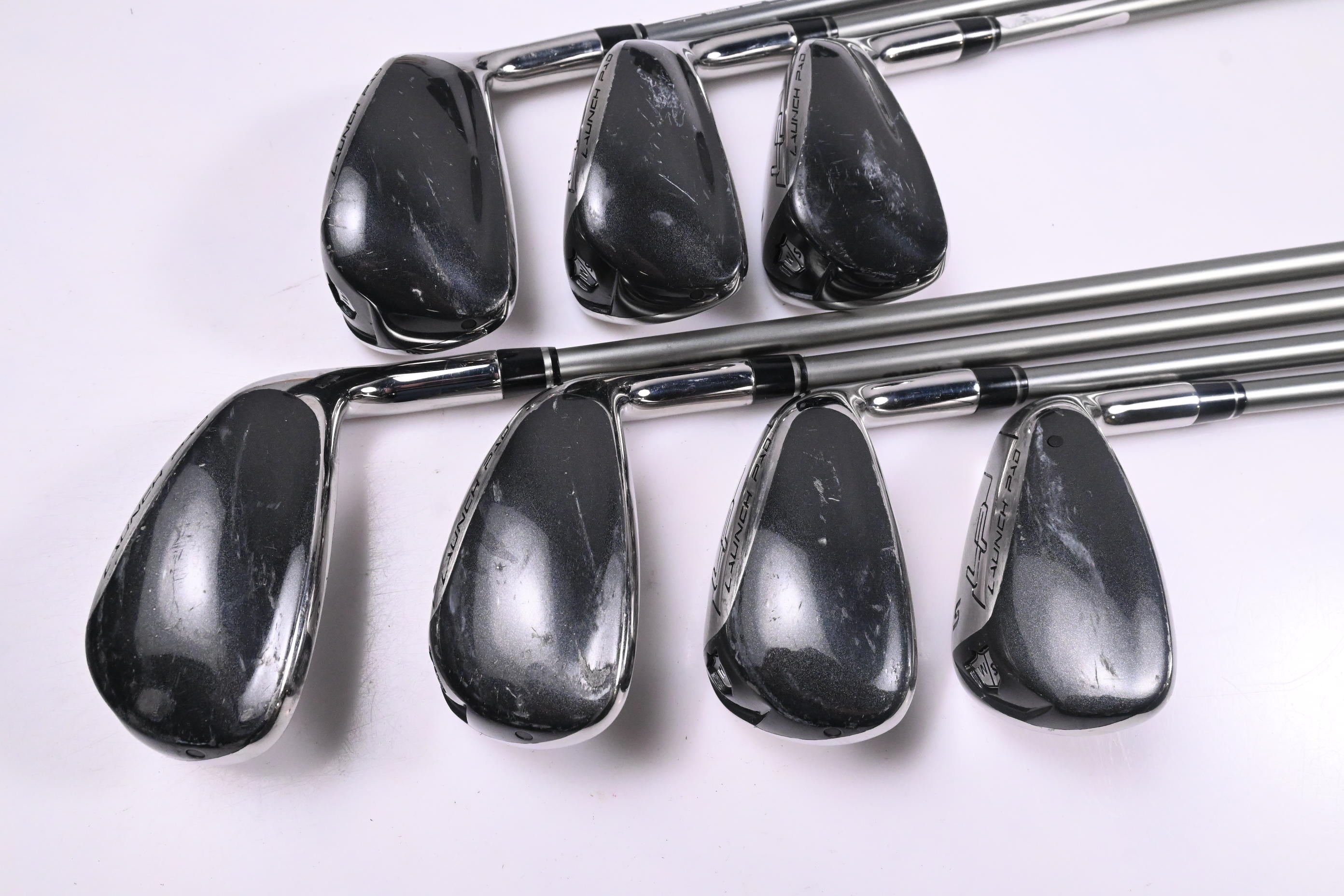 Wilson Launch Pad Irons / 5-PW+SW / Regular Flex UST Mamiya Recoil 460 Shafts