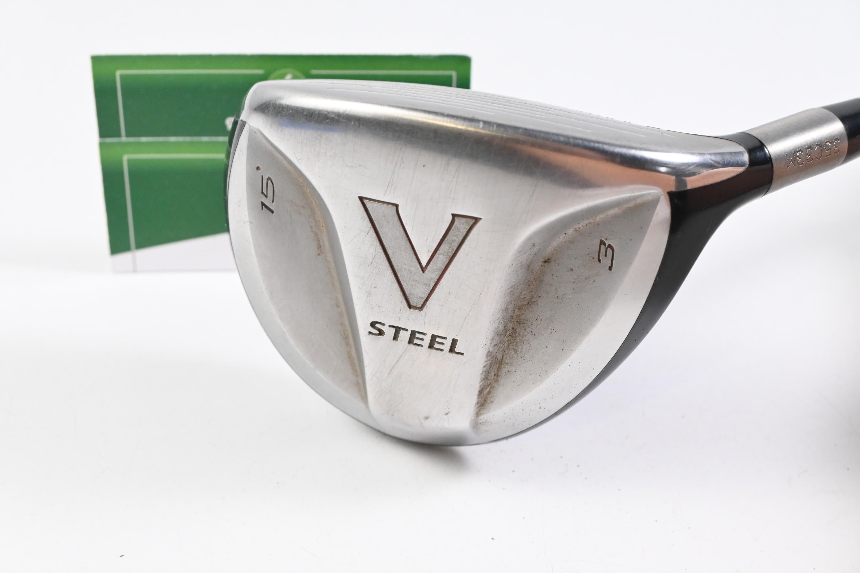 Taylormade V-Steel #3 Wood / 15 Degree / Stiff Flex Taylormade M.A.S.2 Shaft