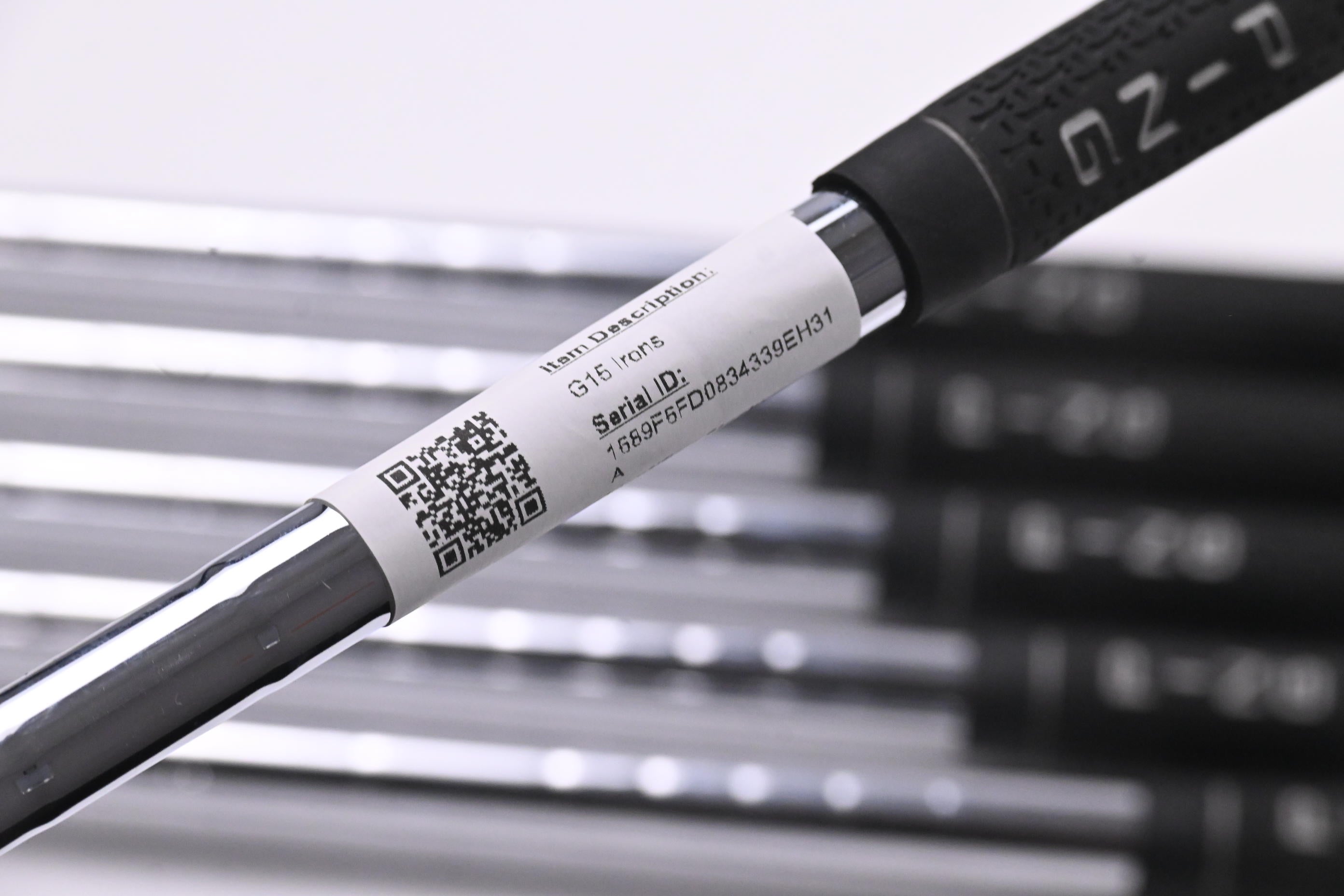 Ping G15 Irons / 5-PW / Black Dot / Stiff Flex Steel Shafts