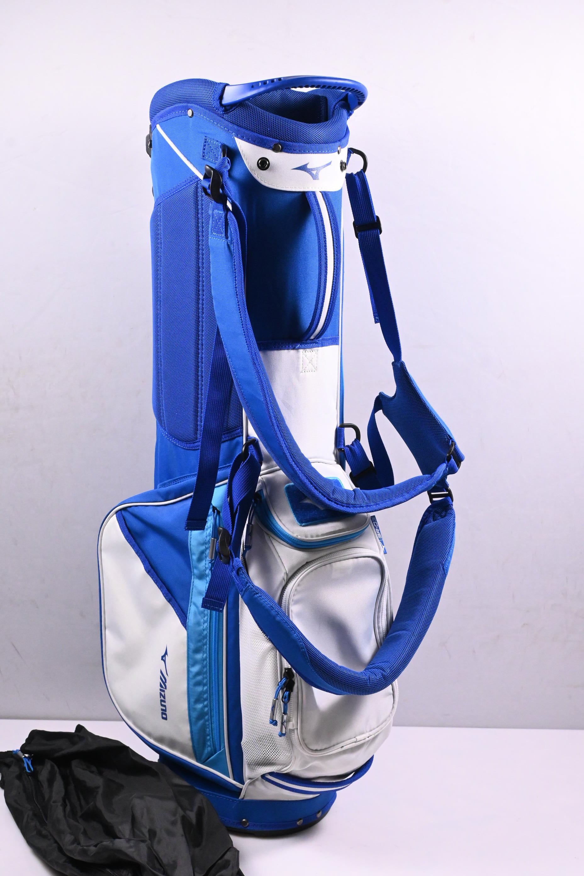 Mizuno Stand Bag / 4-Way Divider / White, Blue