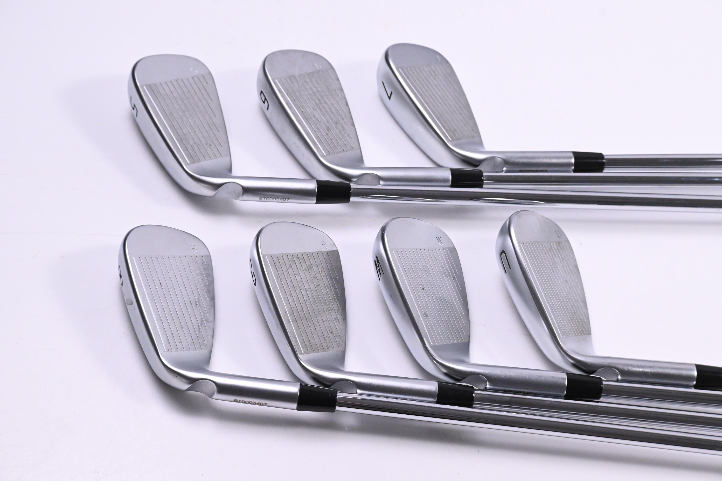 Ping G740 Irons / 5-PW+GW / Black Dot / Stiff Flex Ping AWT 3.0 Shafts