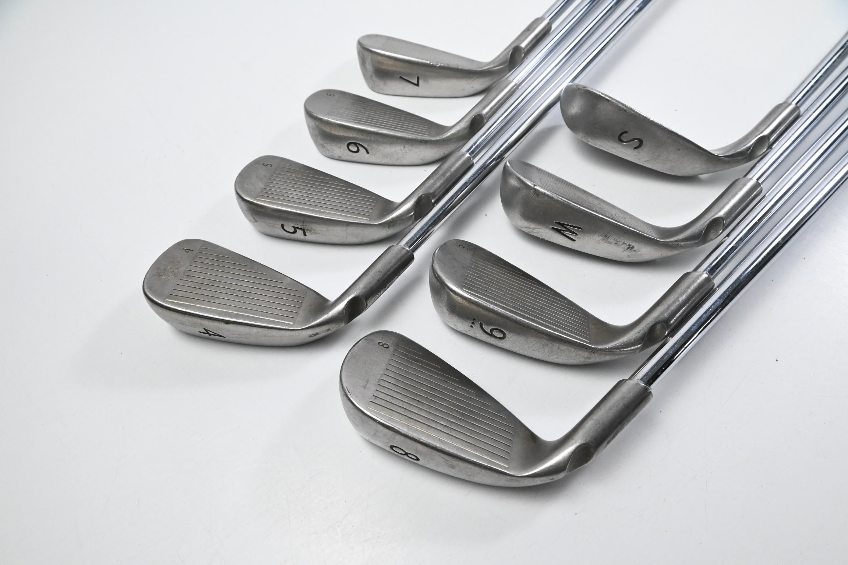 Ping G15 Irons / Yellow Dot / 4-PW+SW / Regular Flex Ping AWT Shafts