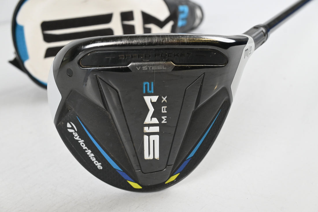 Taylormade SIM2 Max #3 Wood / 15 Degree / Stiff Flex Tensei AV Raw Blue 65 Shaft