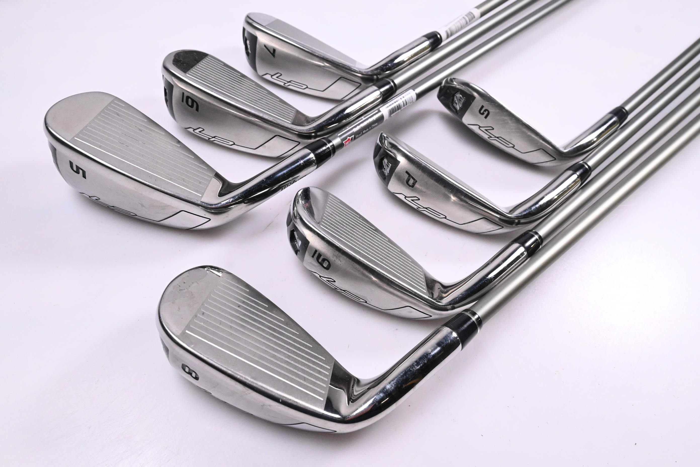 Wilson Launch Pad Irons / 5-PW+SW / Regular Flex UST Mamiya Recoil 460 Shafts