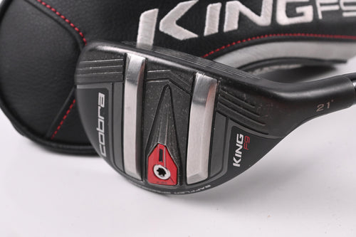Cobra King F9 #4 Hybrid / 21 Degree / Stiff Flex Fujikura Atmos Black 7 Shaft