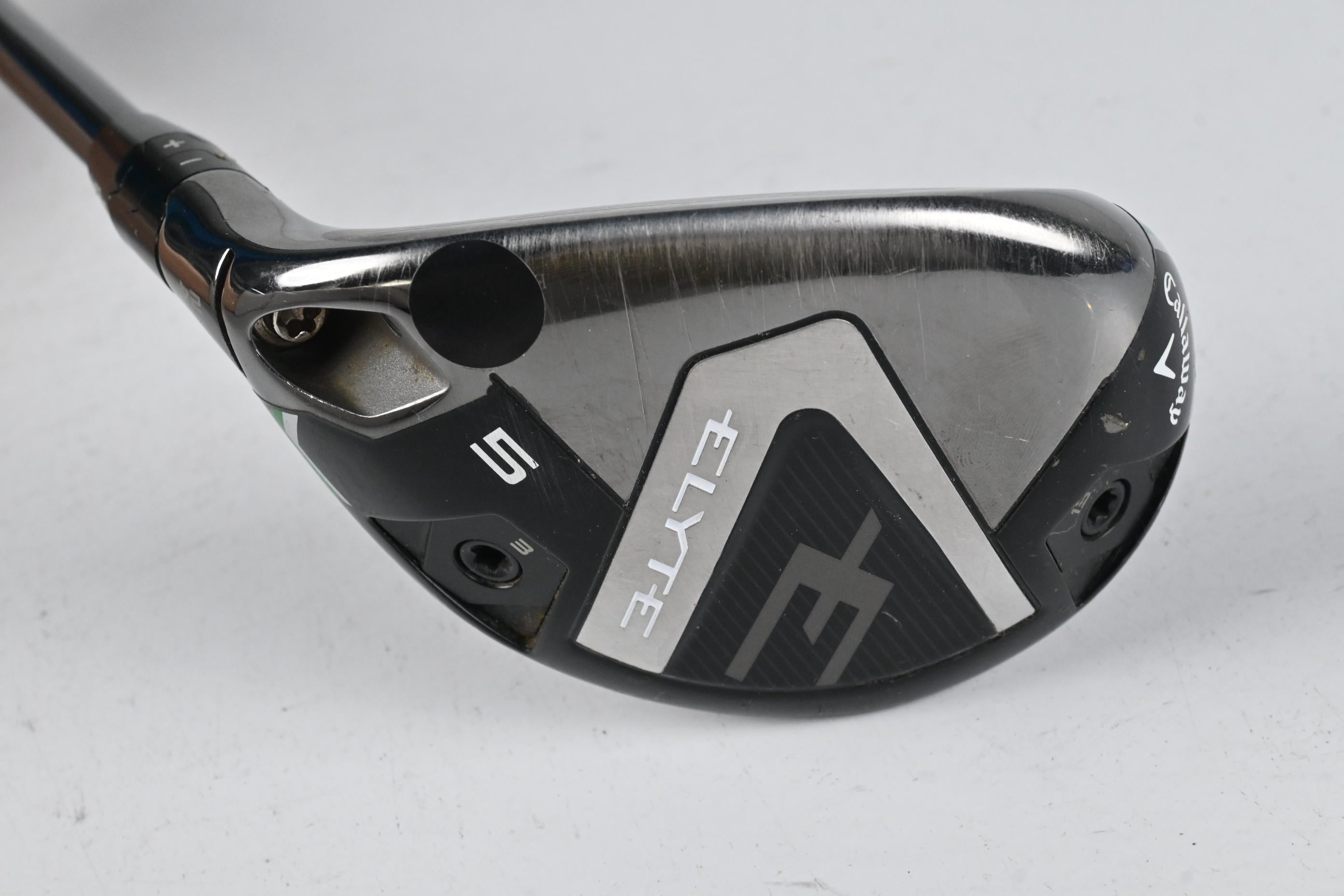 Left Hand Callaway Elyte #5 Hybrid / 24 Degree / Regular Flex UST Recoil DART 75
