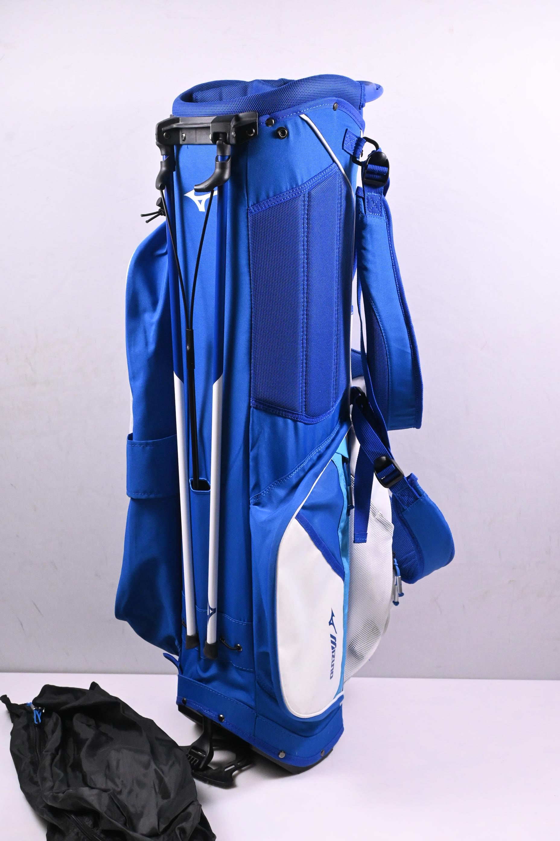 Mizuno Stand Bag / 4-Way Divider / White, Blue