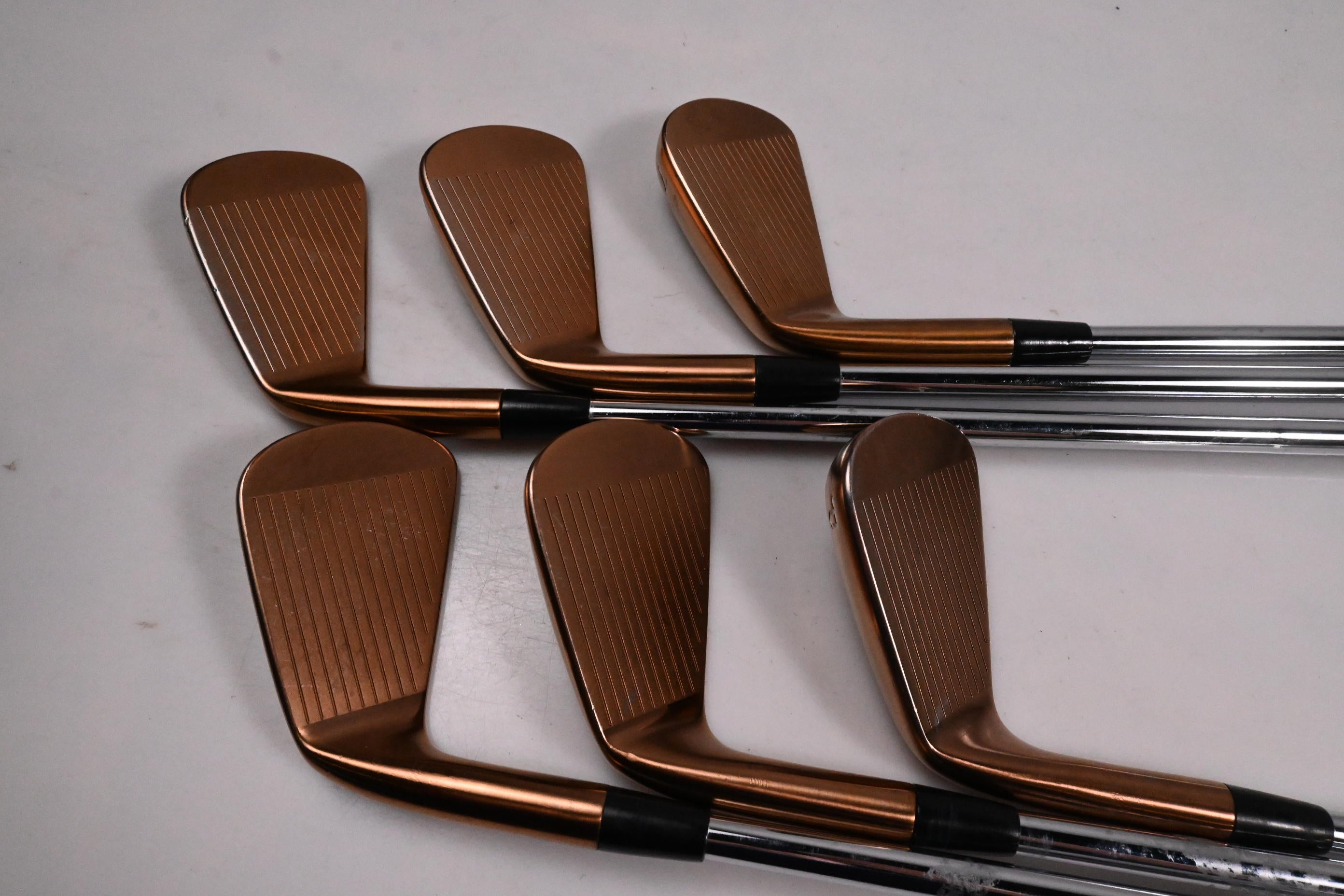 Cobra King RF Forged MB Copper Irons / 5-PW / Regular Flex KBS Tour Lite Shafts