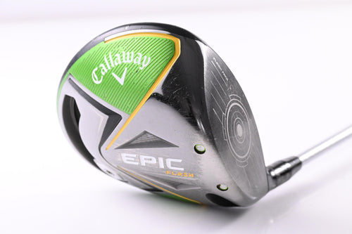 Callaway Epic Flash Driver / 10.5 Degree / Stiff Flex Evenflow Green 55 Shaft