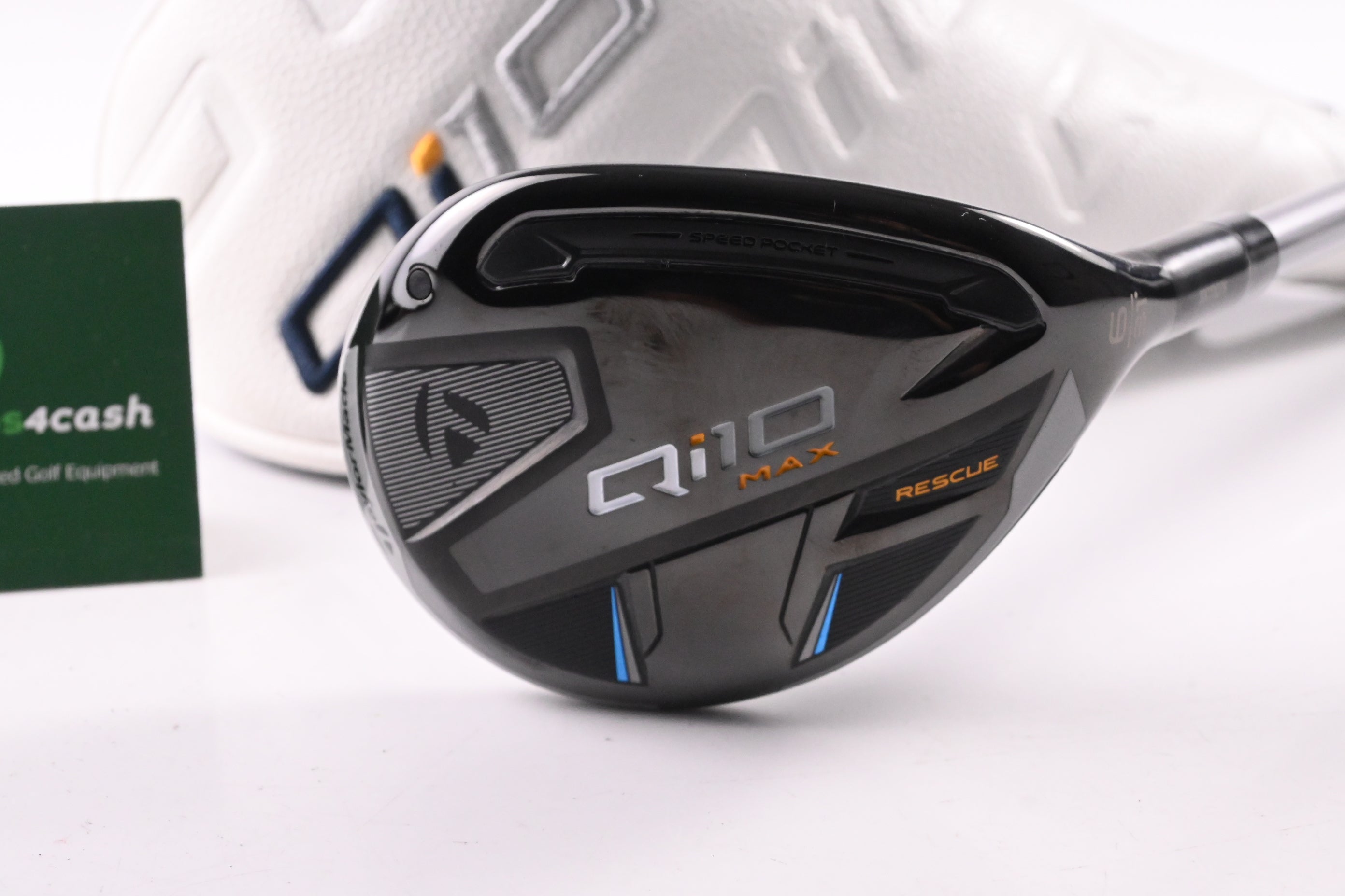 Taylormade Qi10 Max #6 Hybrid / 31 Degree / Senior Flex Fujikura Speeder NX 50