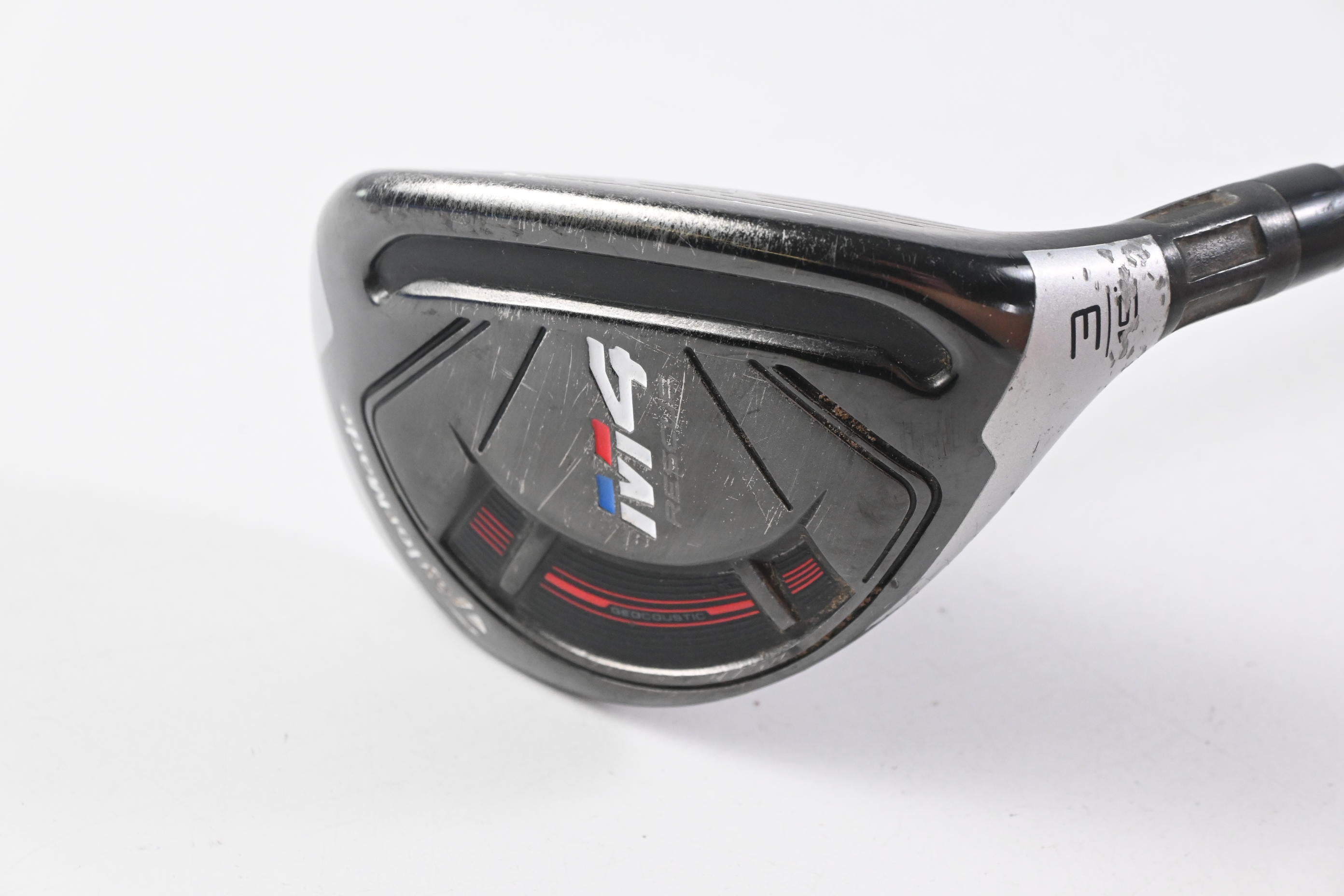 Taylormade M4 #3 Hybrid / 19 Degree / Stiff Flex Fujikura Atmos Red 7 Shaft