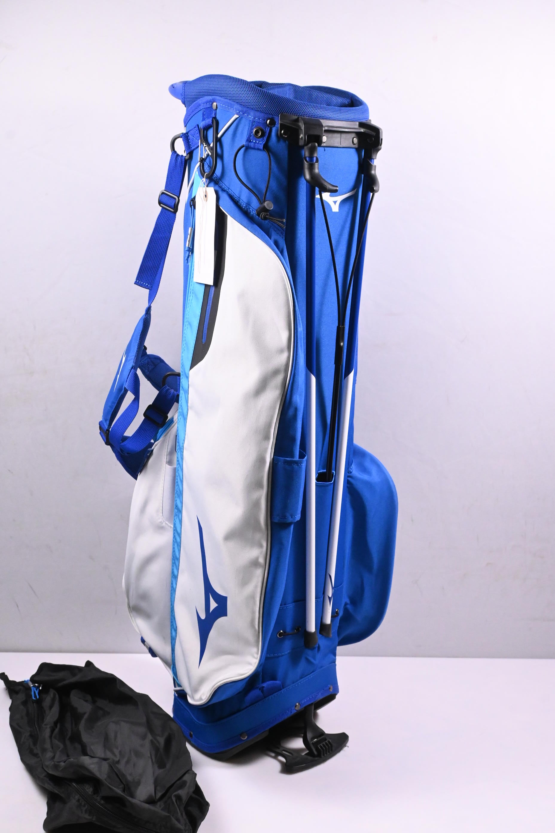 Mizuno Stand Bag / 4-Way Divider / White, Blue