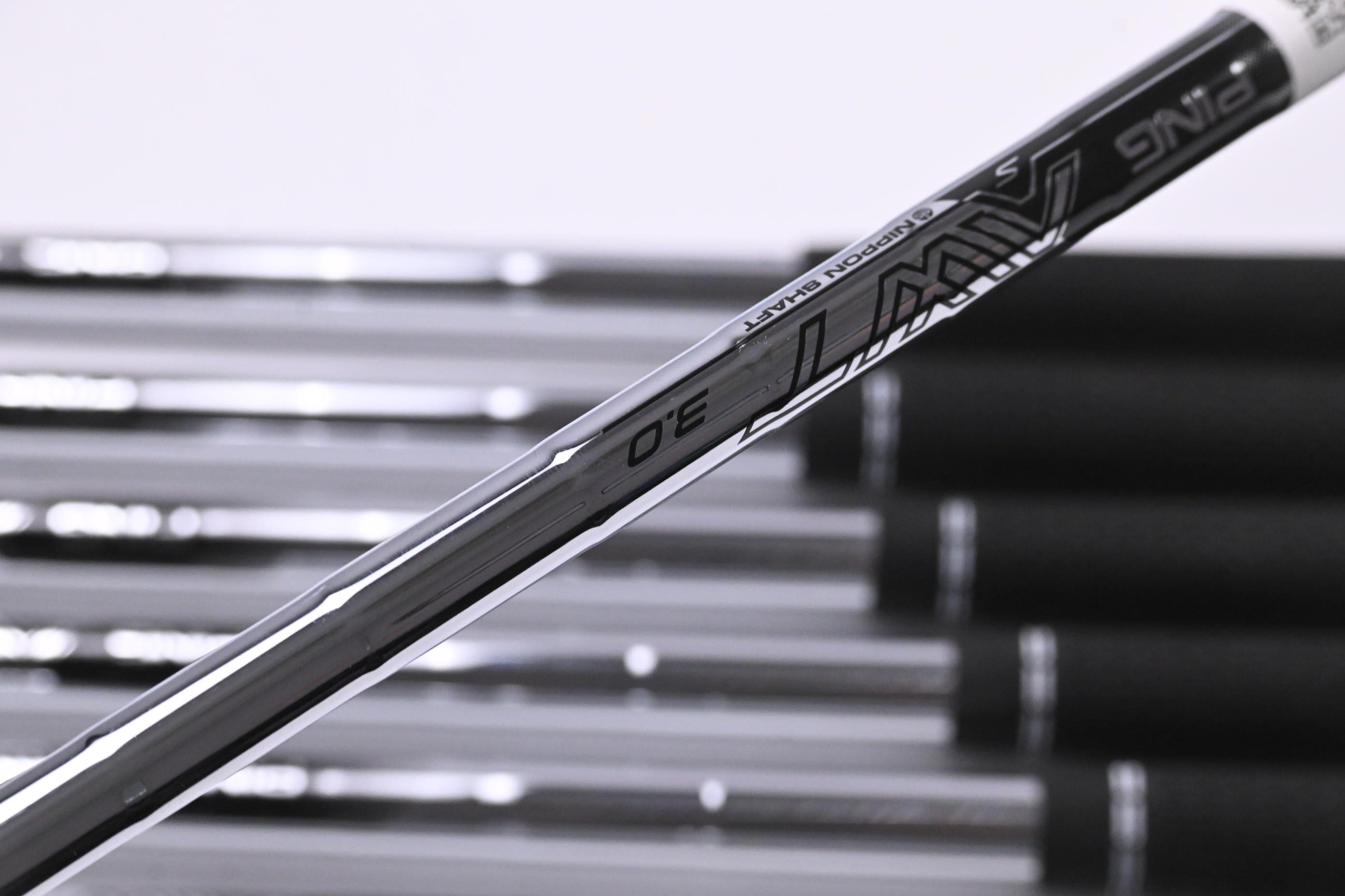 Ping G740 Irons / 5-PW+GW / Black Dot / Stiff Flex Ping AWT 3.0 Shafts
