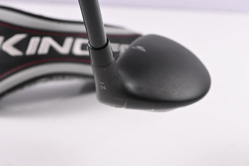 Cobra King F9 #4 Hybrid / 21 Degree / Stiff Flex Fujikura Atmos Black 7 Shaft