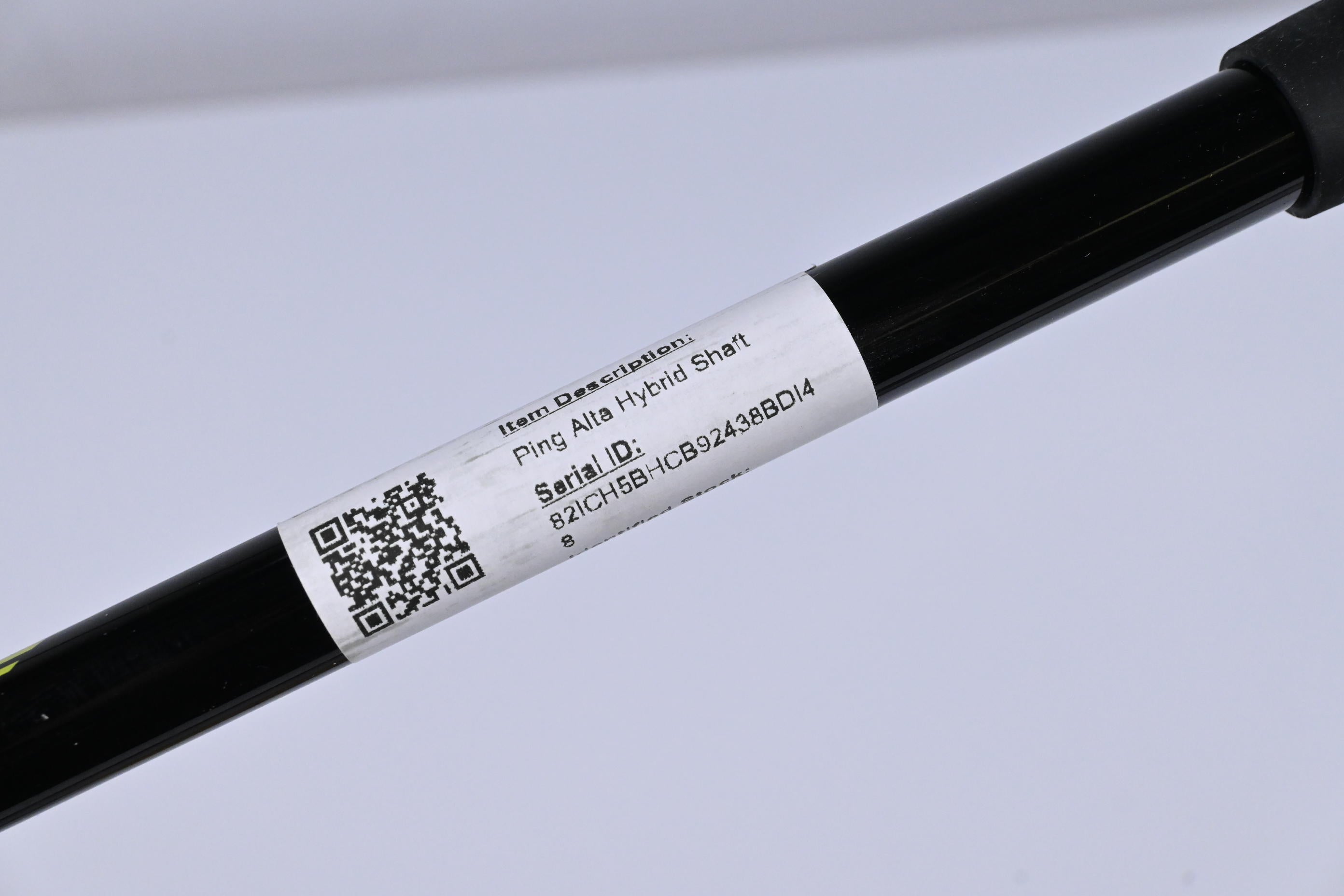 Ping Alta CB Black 70 #5 Hybrid Shaft / Regular Flex / .370 Tip