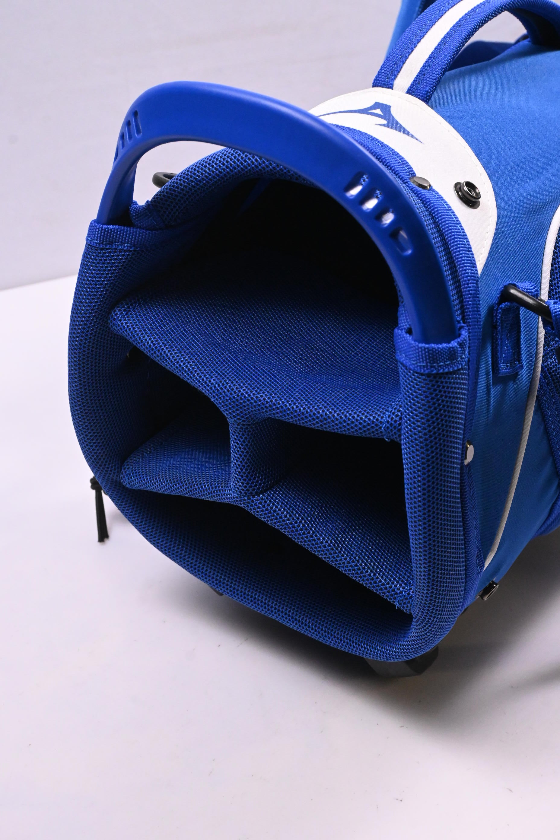 Mizuno Stand Bag / 4-Way Divider / White, Blue