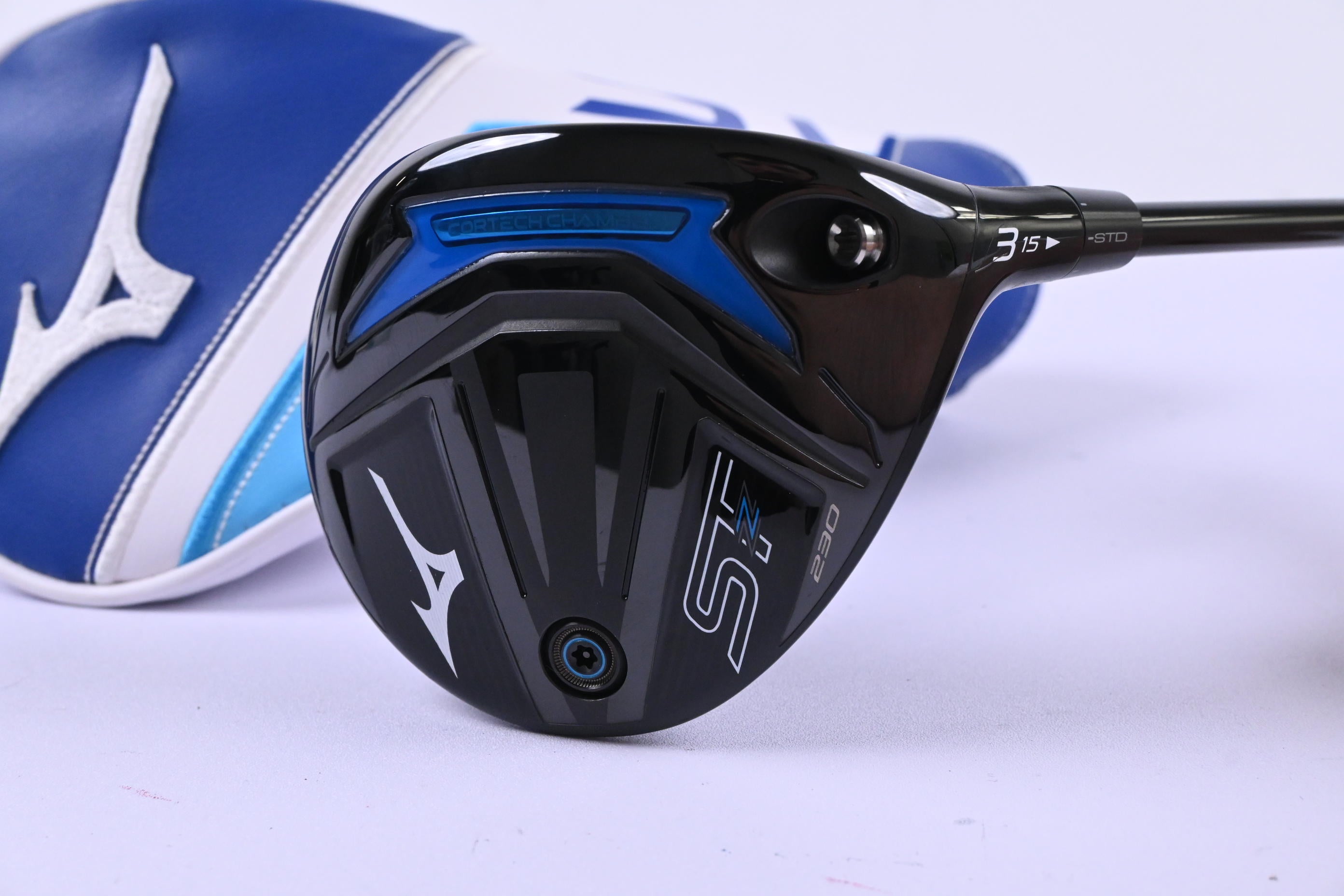 Mizuno ST-Z 230 #3 Wood / 15 Degree / Stiff Flex HZRDUS Smoke Green RDX 75 Shaft