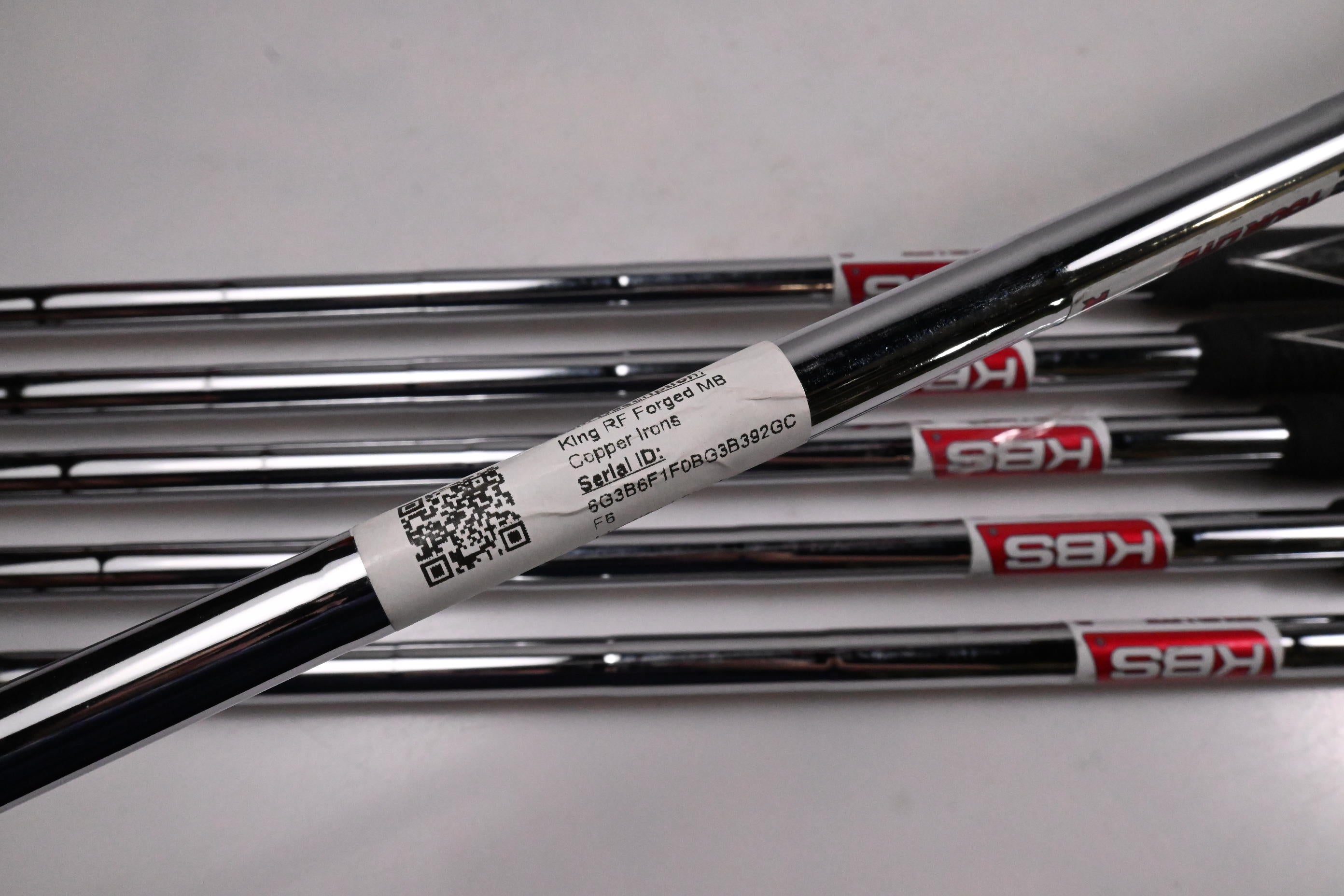 Cobra King RF Forged MB Copper Irons / 5-PW / Regular Flex KBS Tour Lite Shafts
