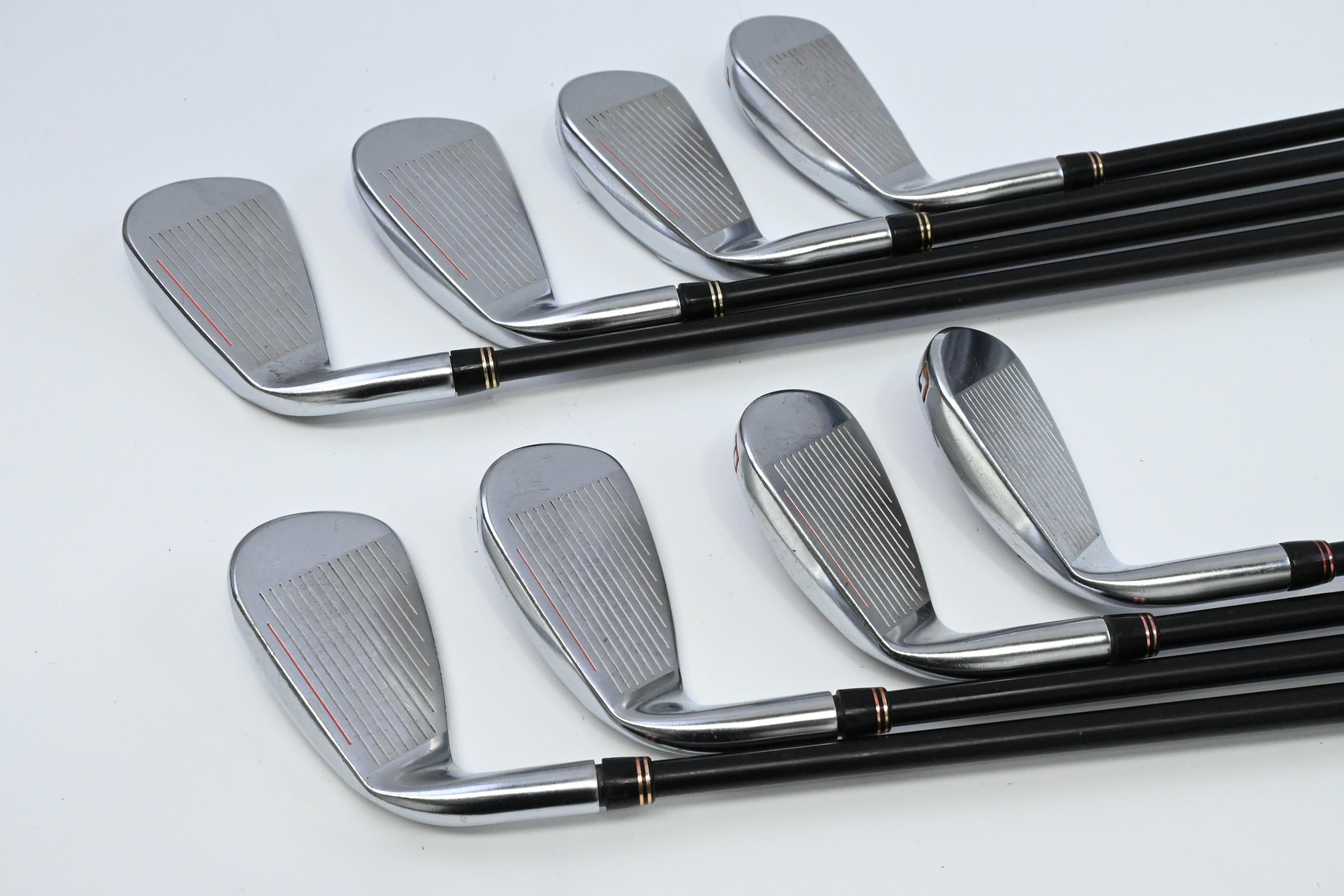 Cobra AMP Irons / 4-PW+GW / Regular Flex Aldila AMP 65 Shafts