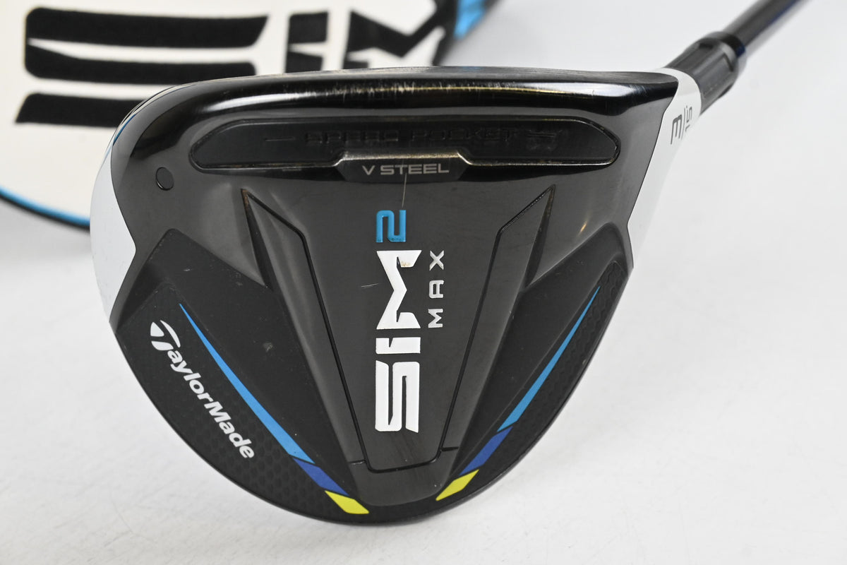 Taylormade SIM2 Max #3 Wood / 15 Degree / Stiff Flex EvenFlow Riptide 70 Shaft