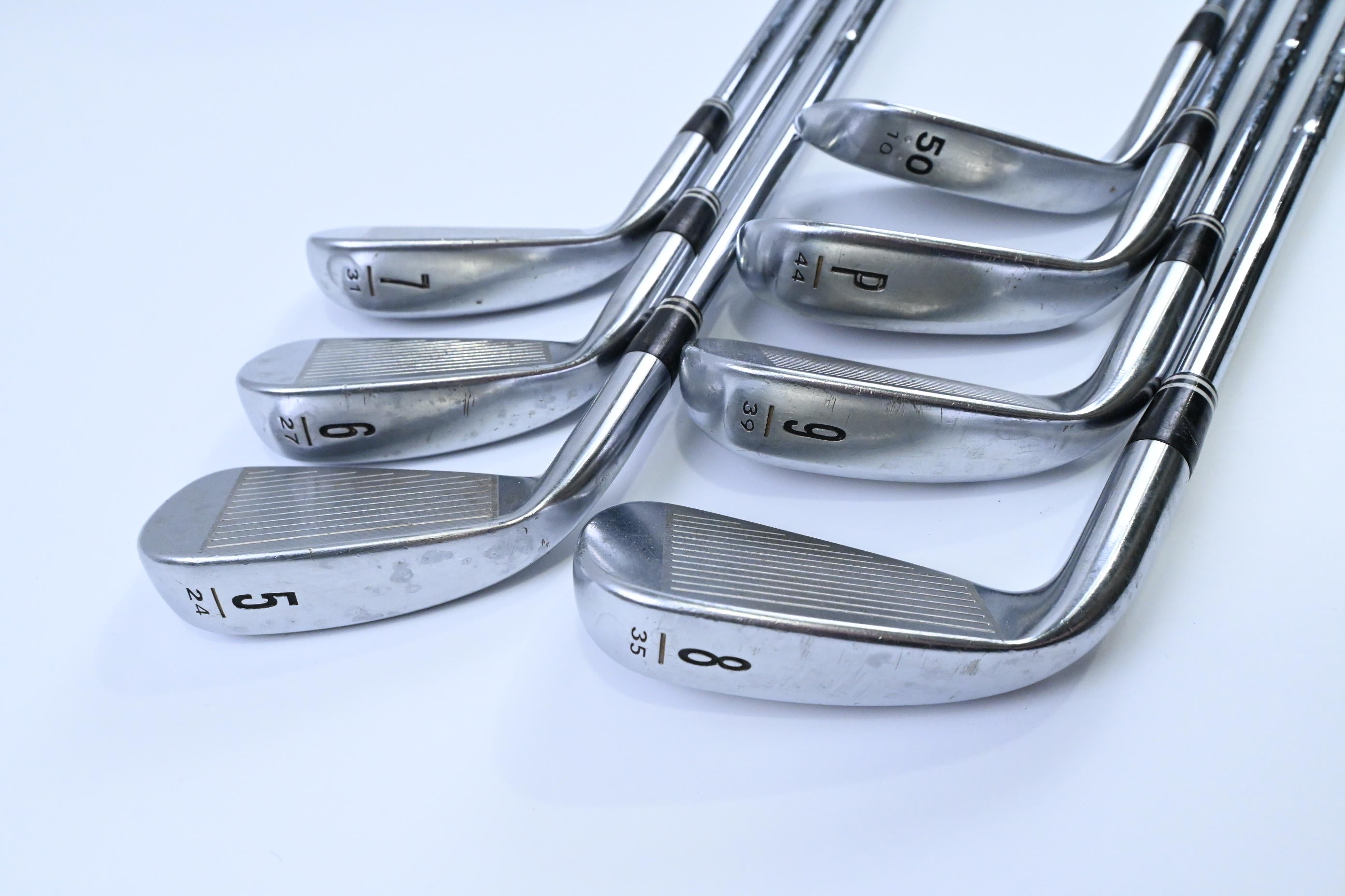 Cleveland CG16 Chrome Irons / 5-PW+50° / Stiff Flex Dynamic Gold S300 Shafts